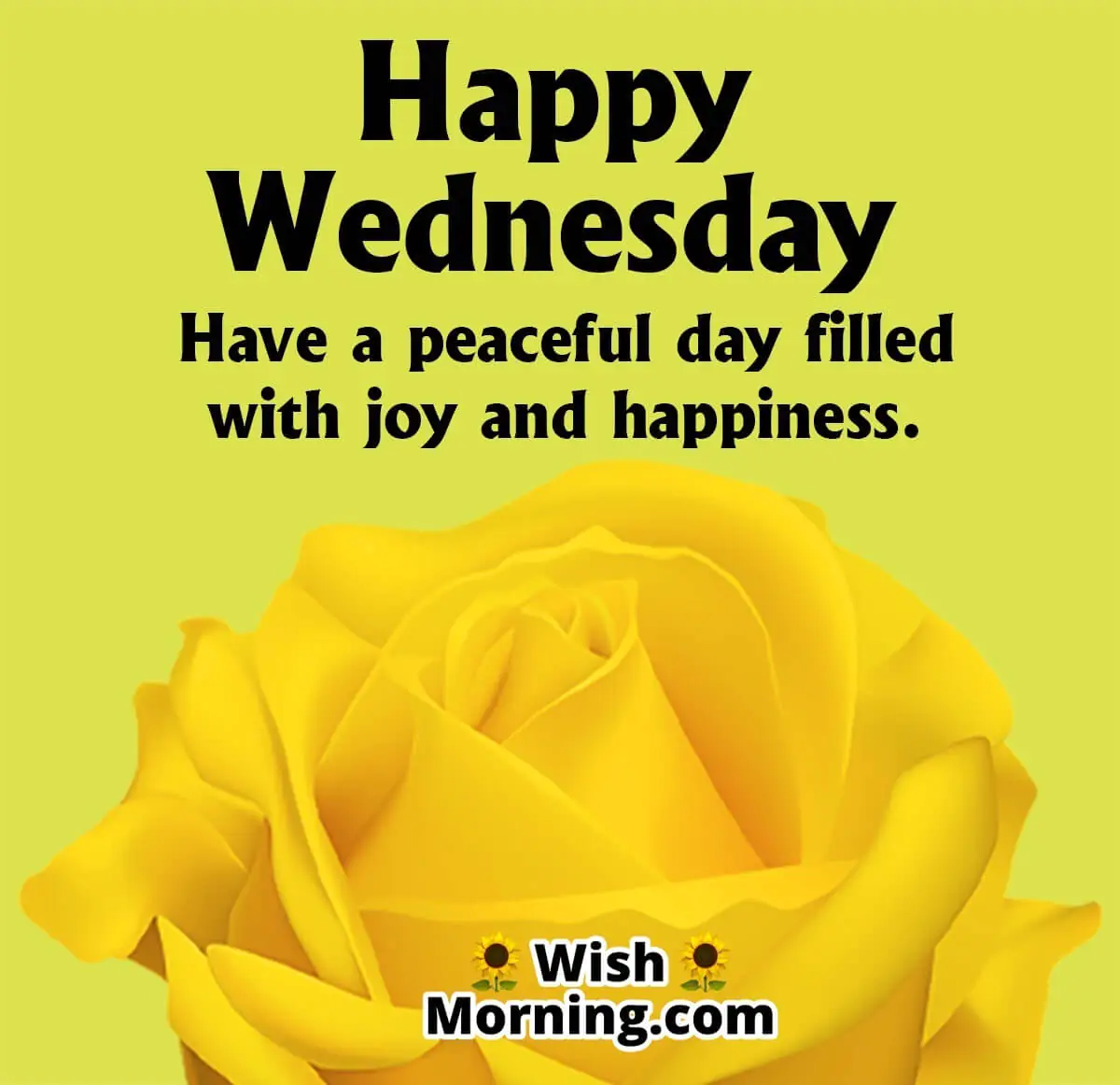 Happy Wednesday Wish