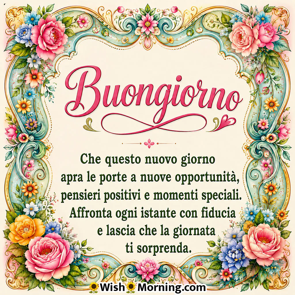 Buongiorno Wishes