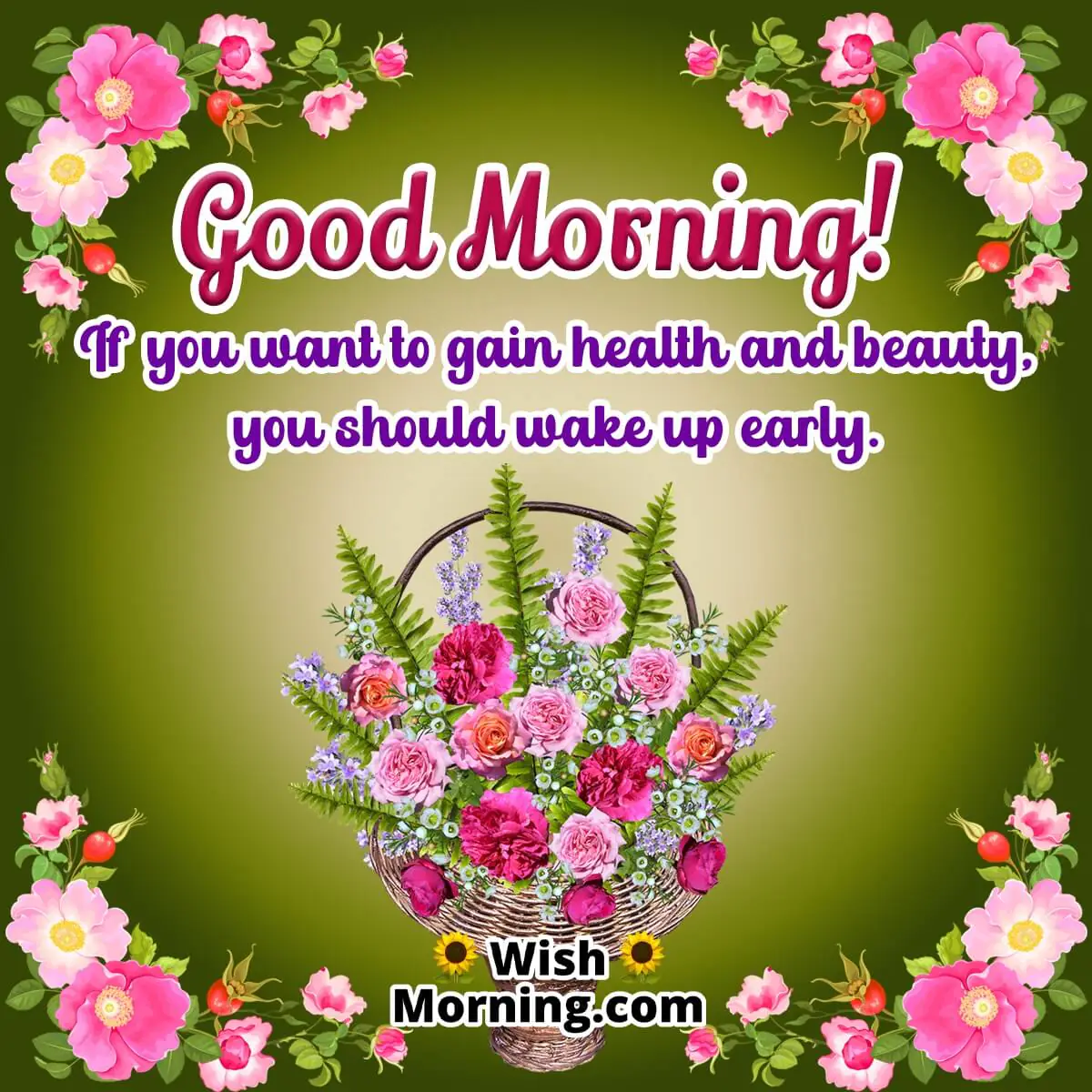 Good Morning Wake Up Early