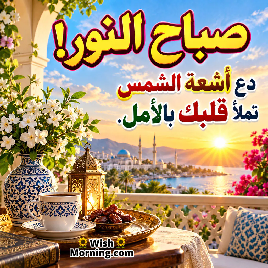 Arabic Good Morning Image