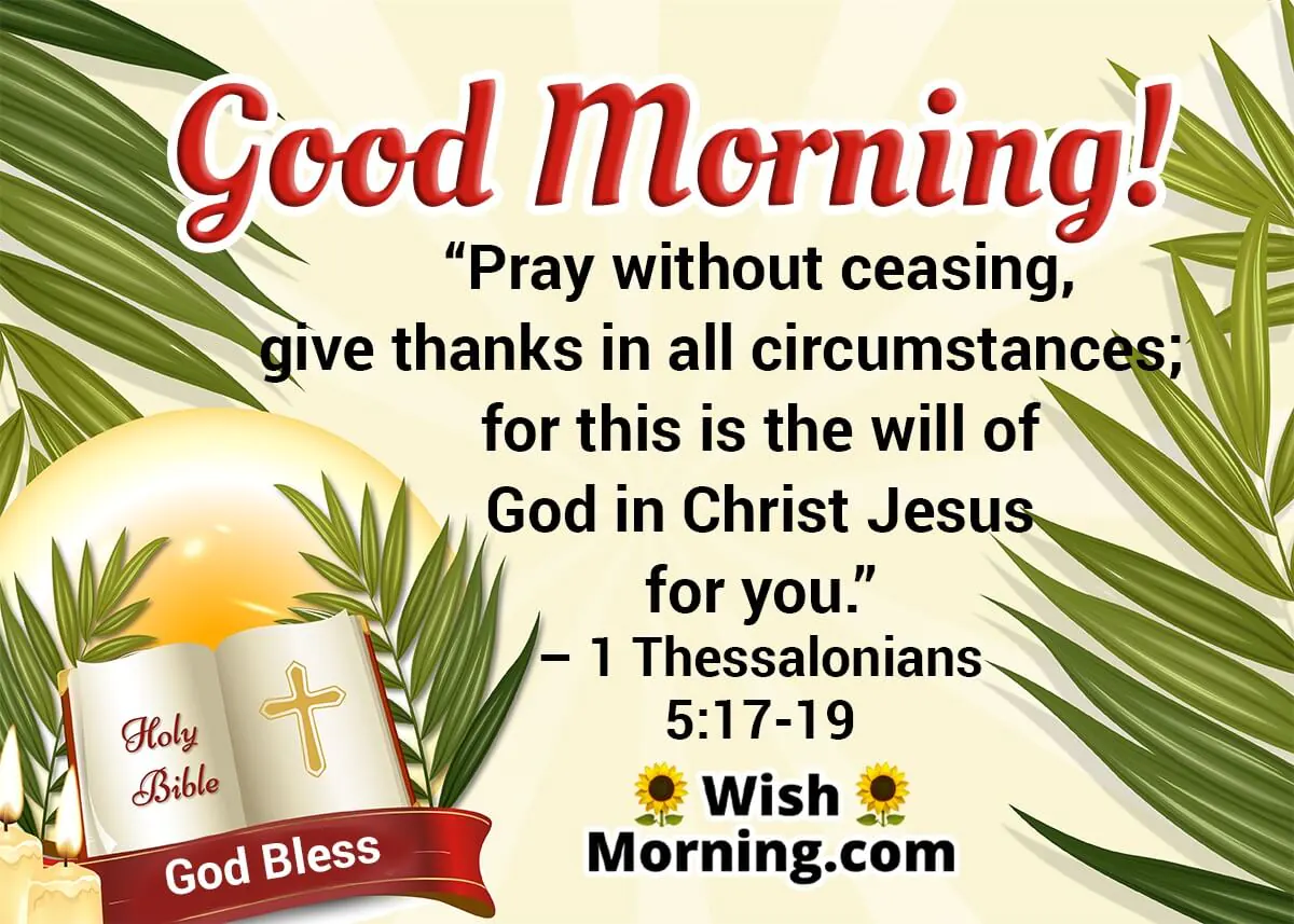 Good Morning Quotes From The Bible