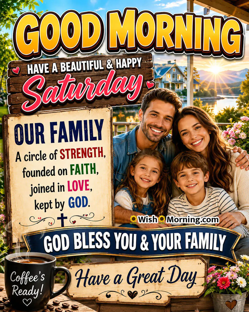 Good Morning Beautiful & Happy Saturday