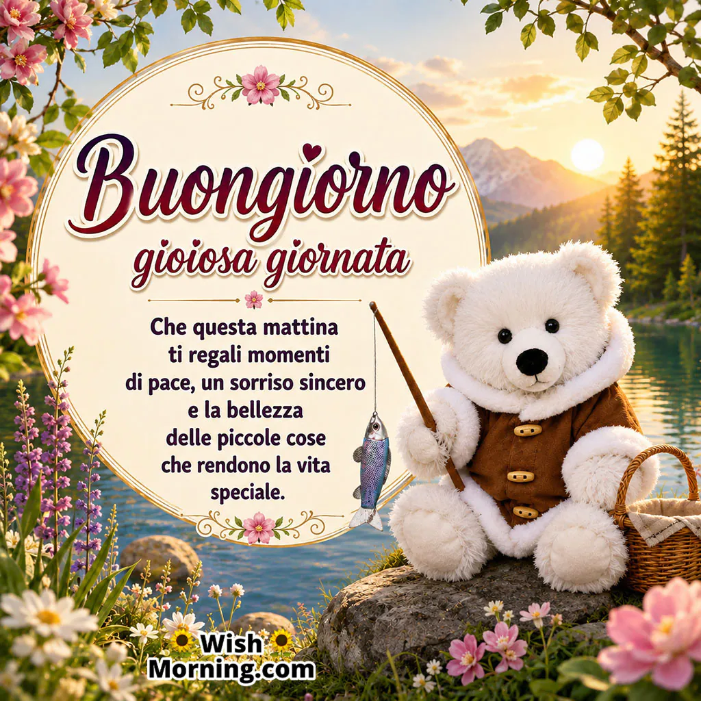Buongiorno Gioiosa Giornata