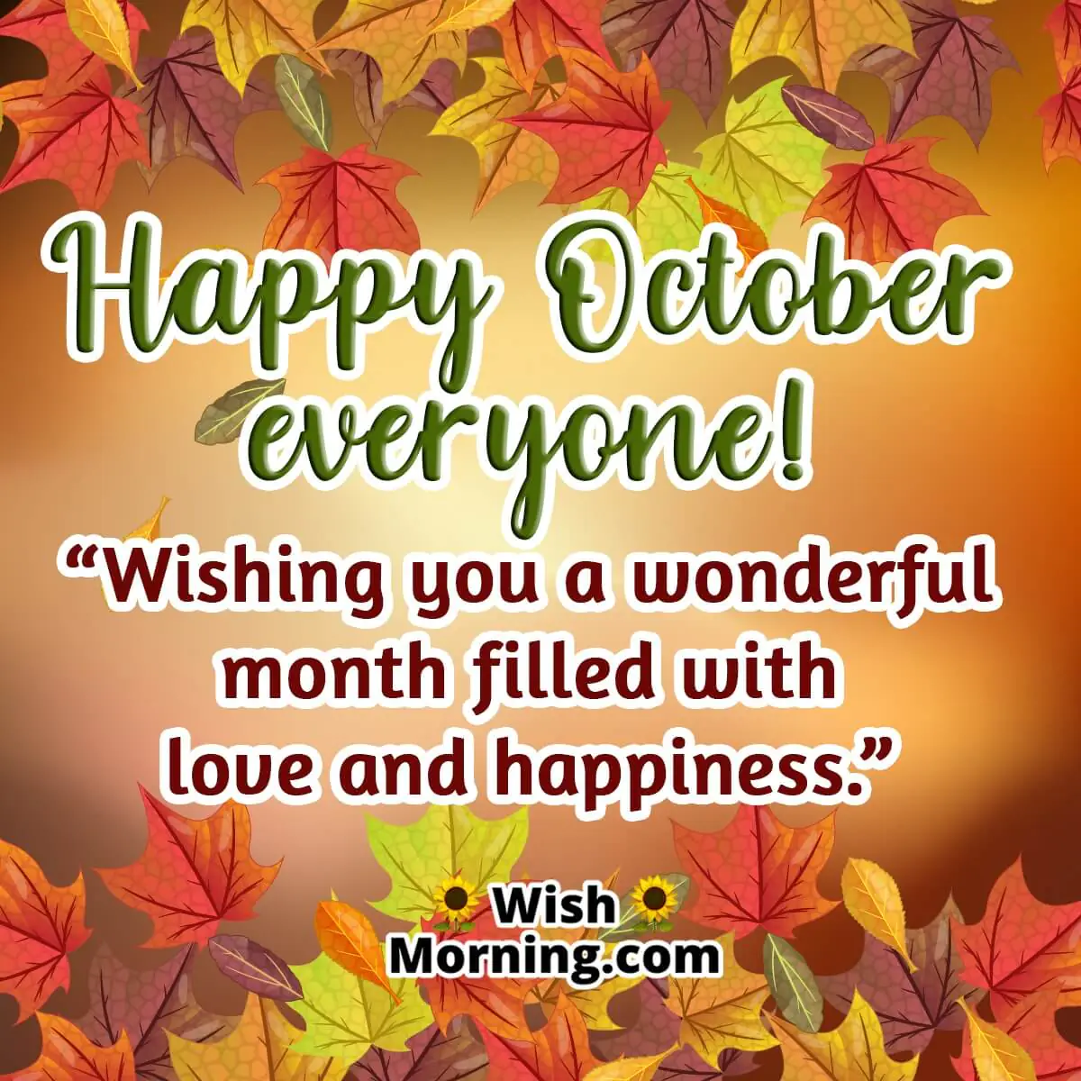 Happy October Wishes