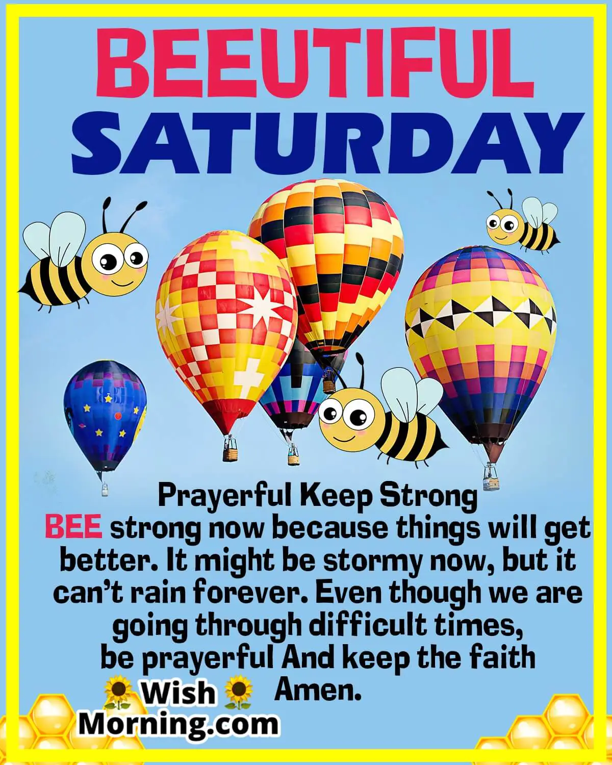 Beeutiful Saturday Message