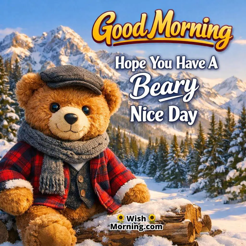 Good Morning Beary Nice Day