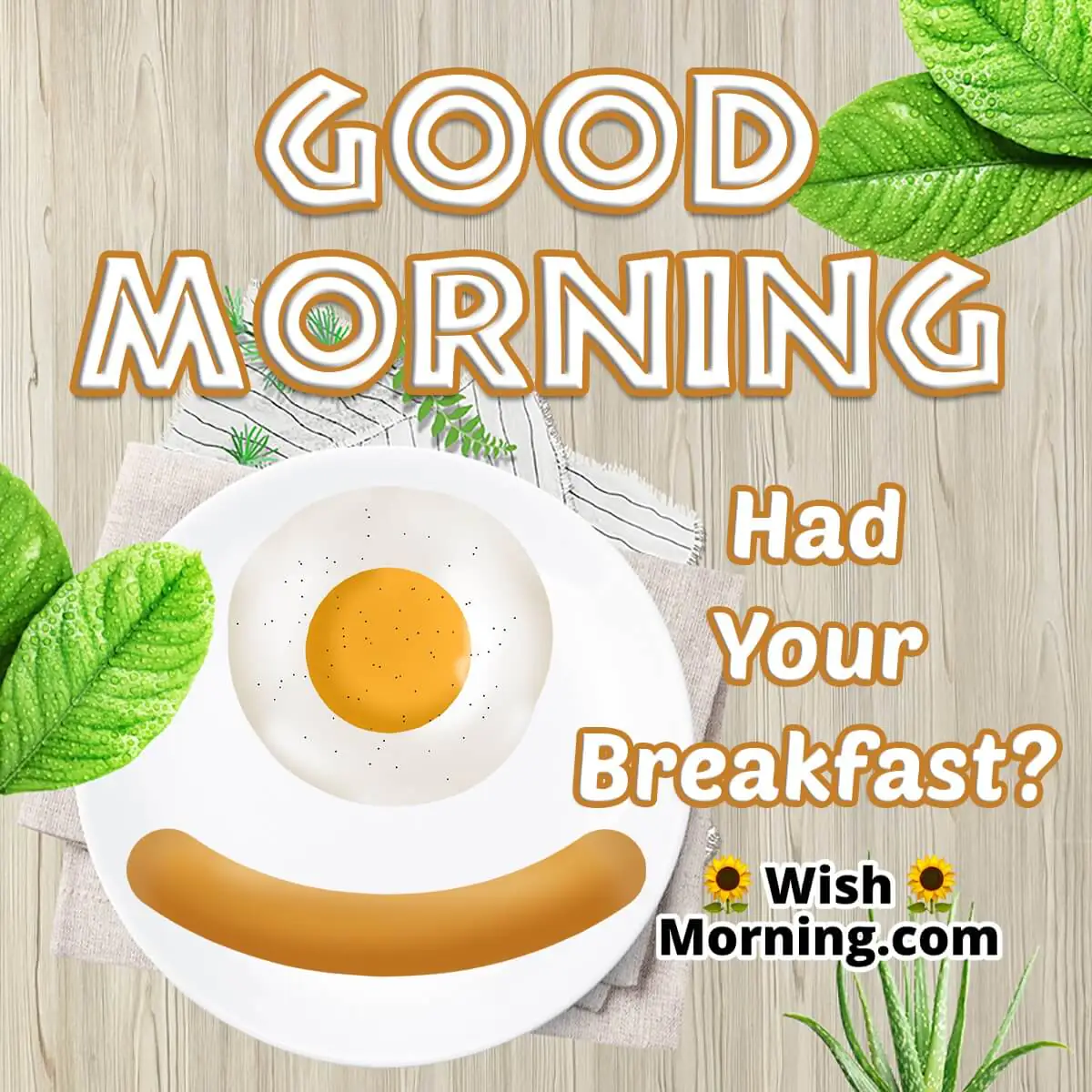 Good Morning Breakfast Pic