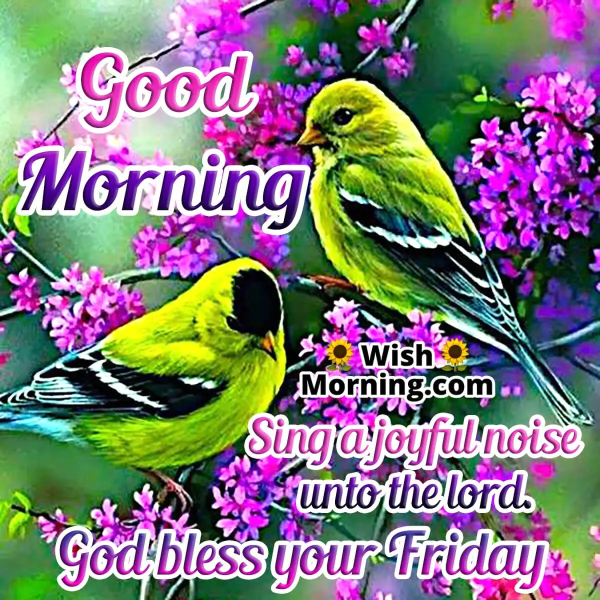 Good Morning God Bless Friday