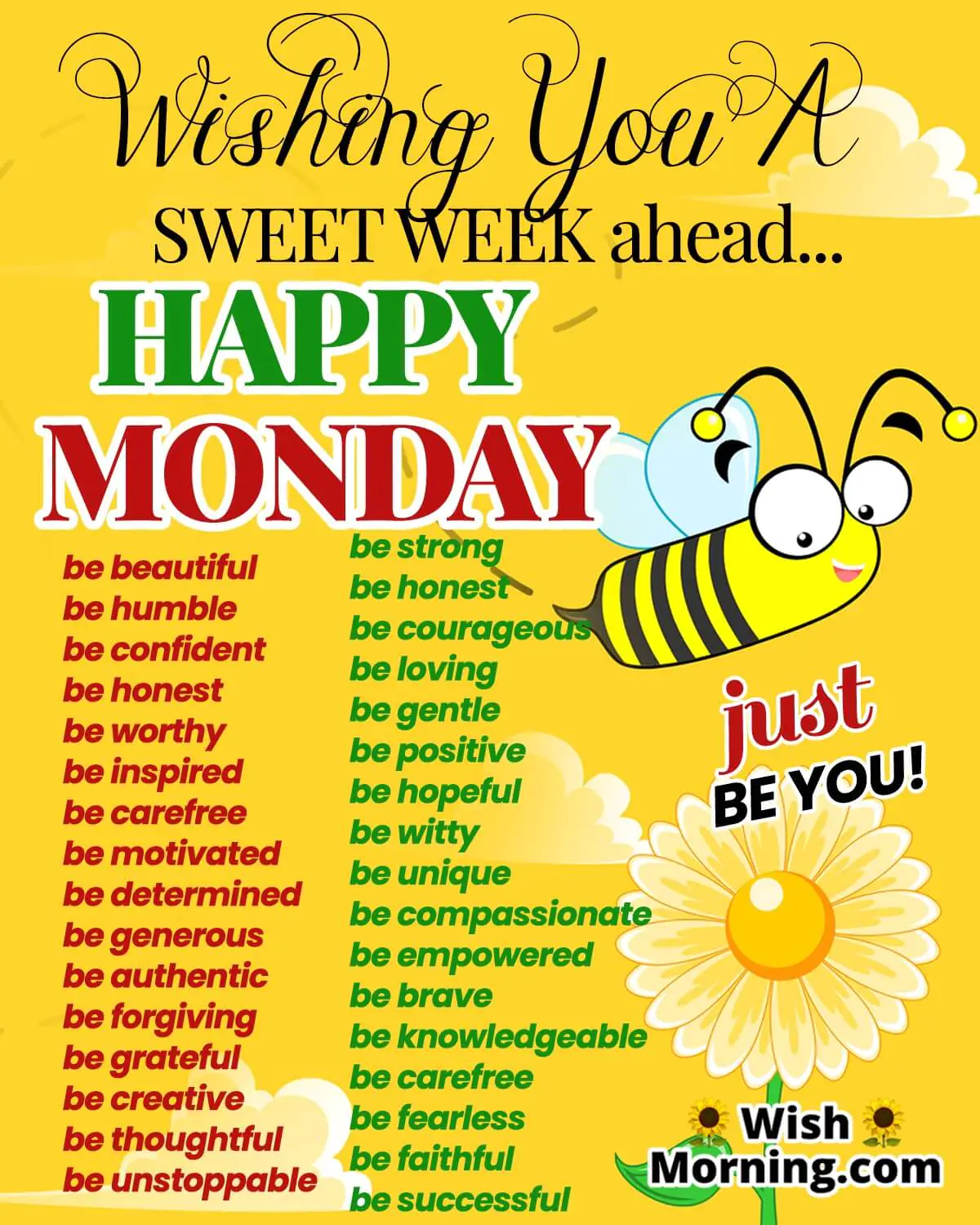 Sweet Week Happy Monday