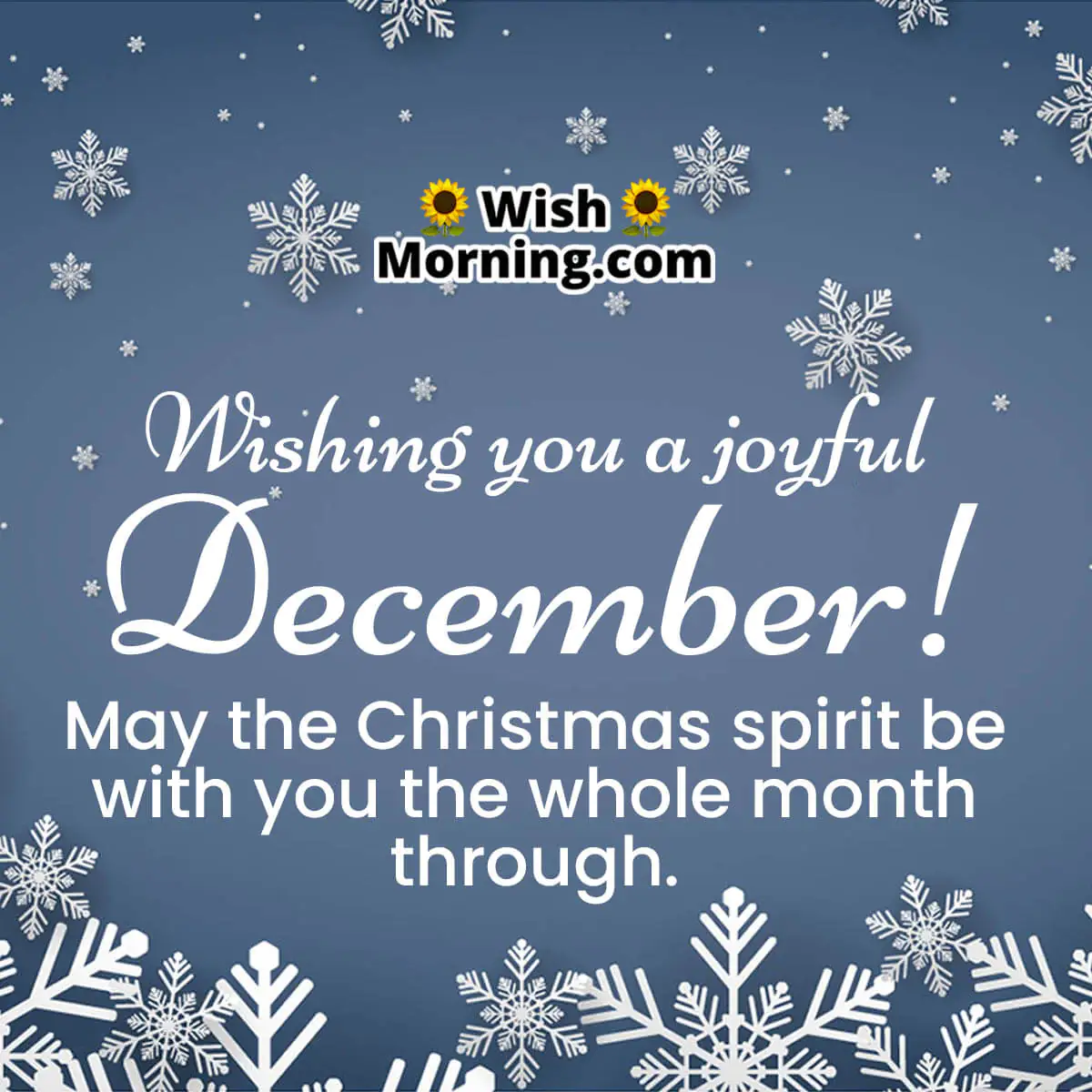 Wishing You A Joyful December