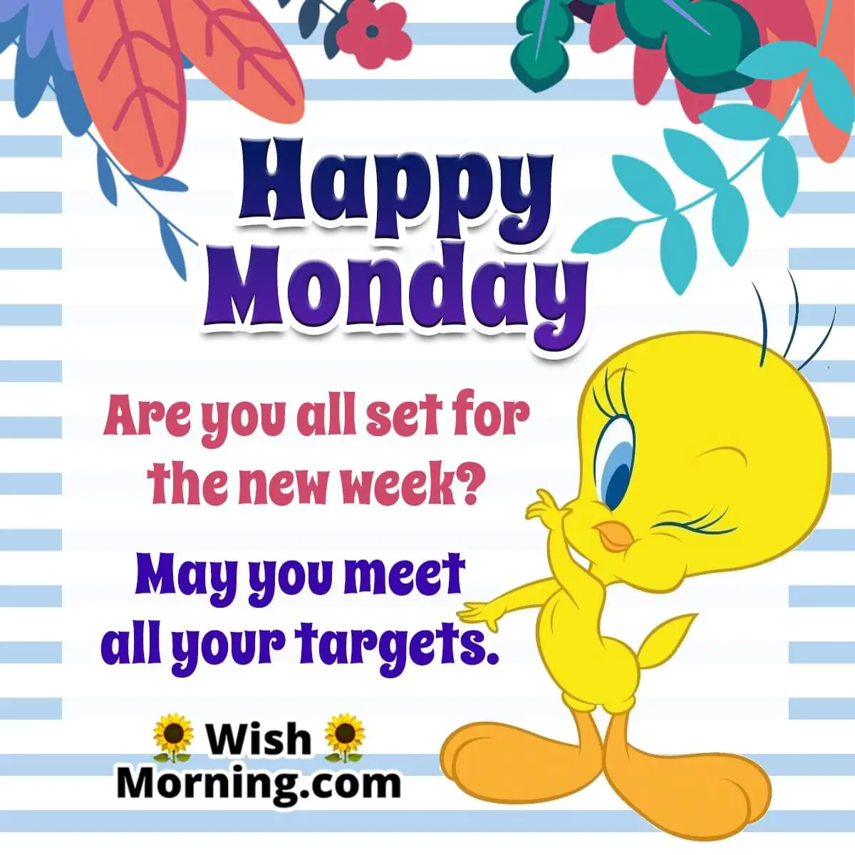 Happy Monday New Week Wish