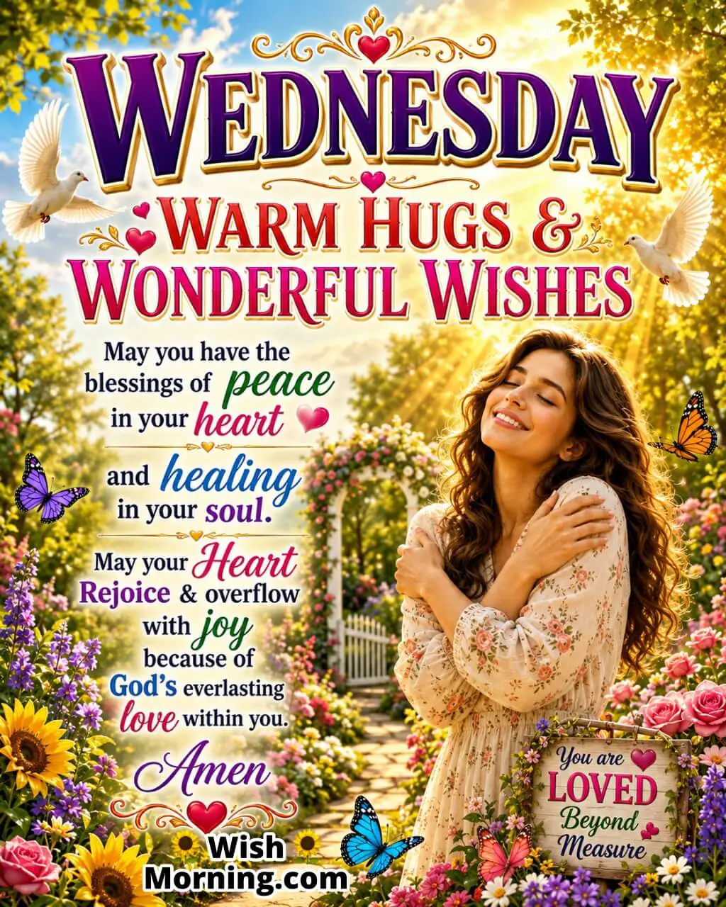 Wednesday Warm Hugs & Wonderful Wishes