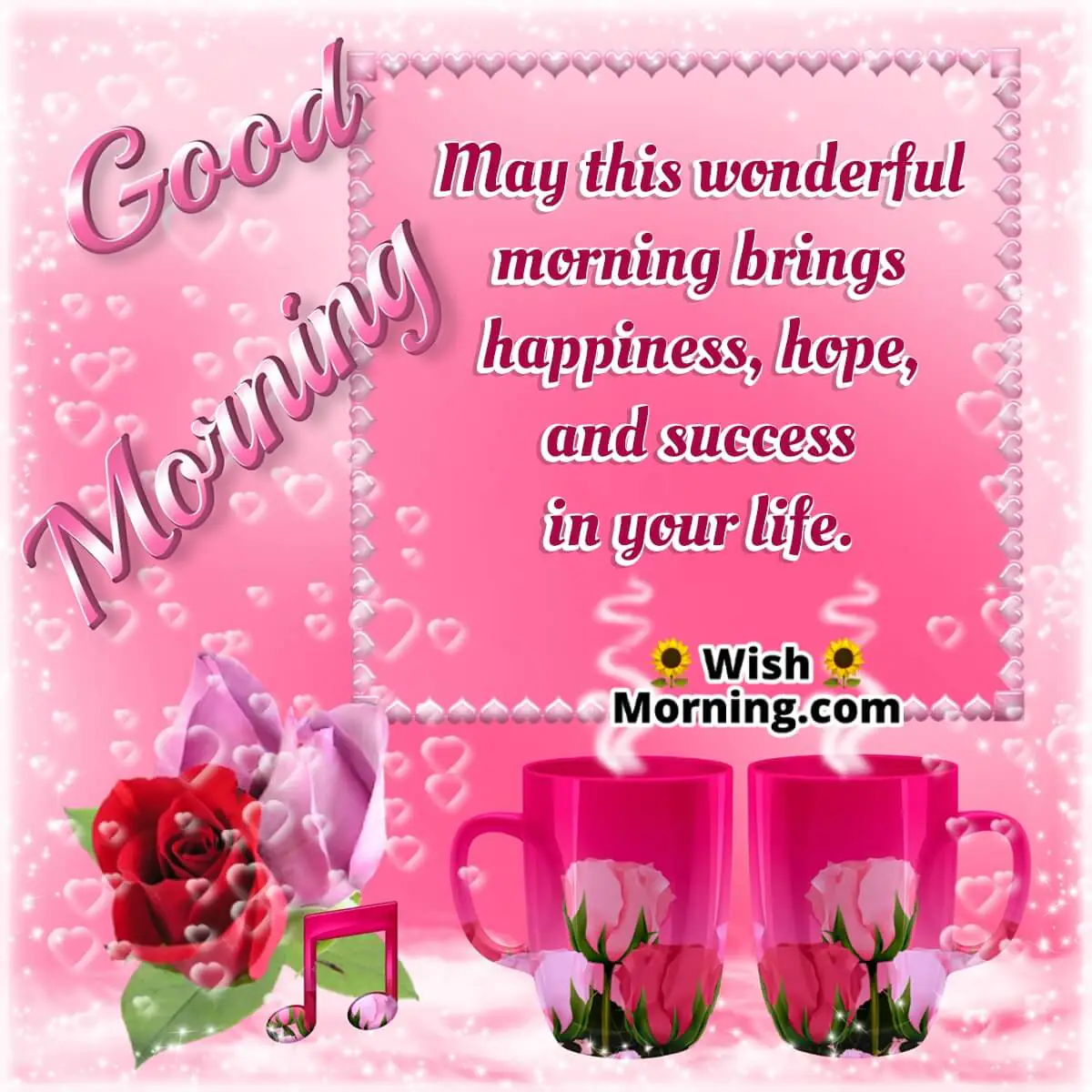 Good Morning Wish Card