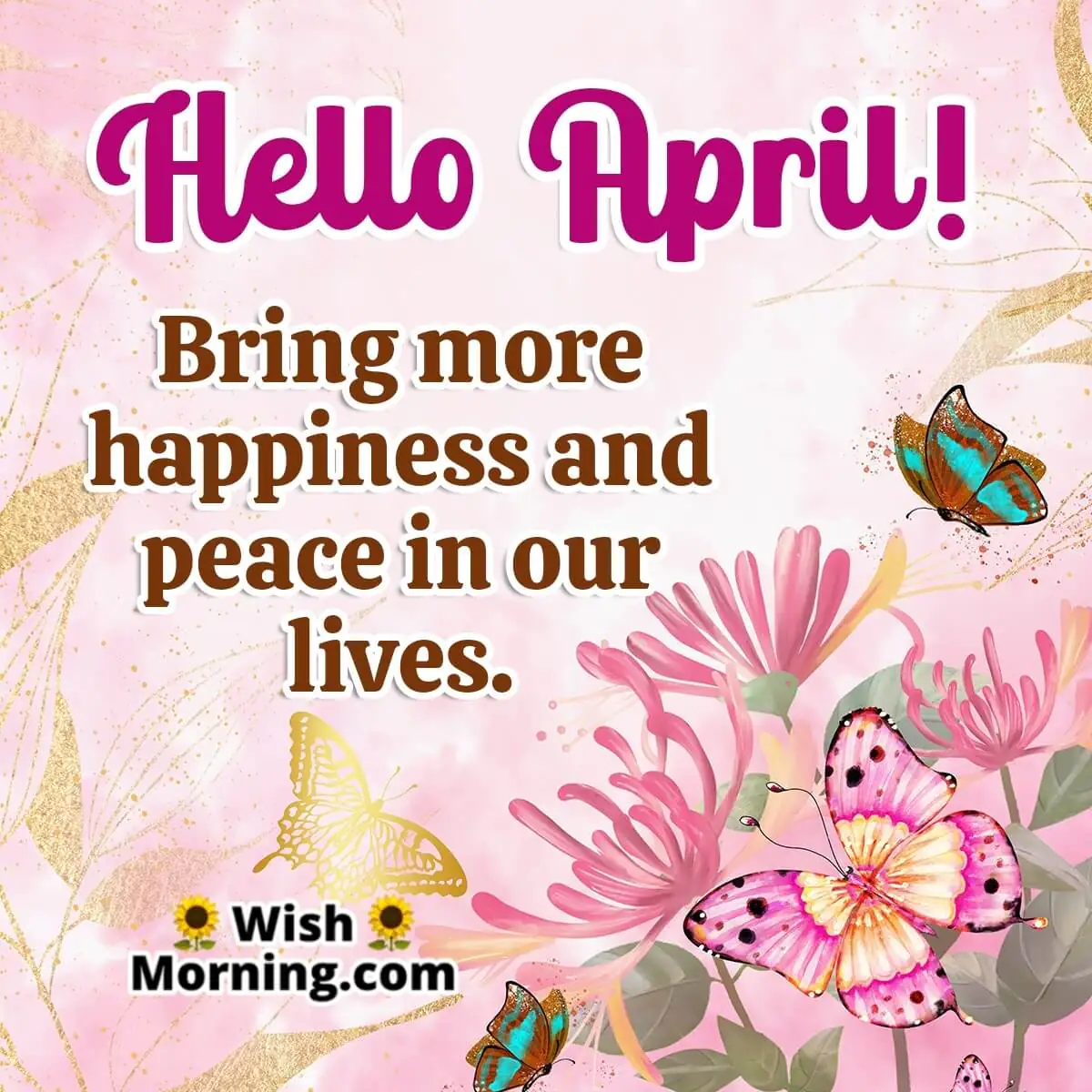Hello, April Wish