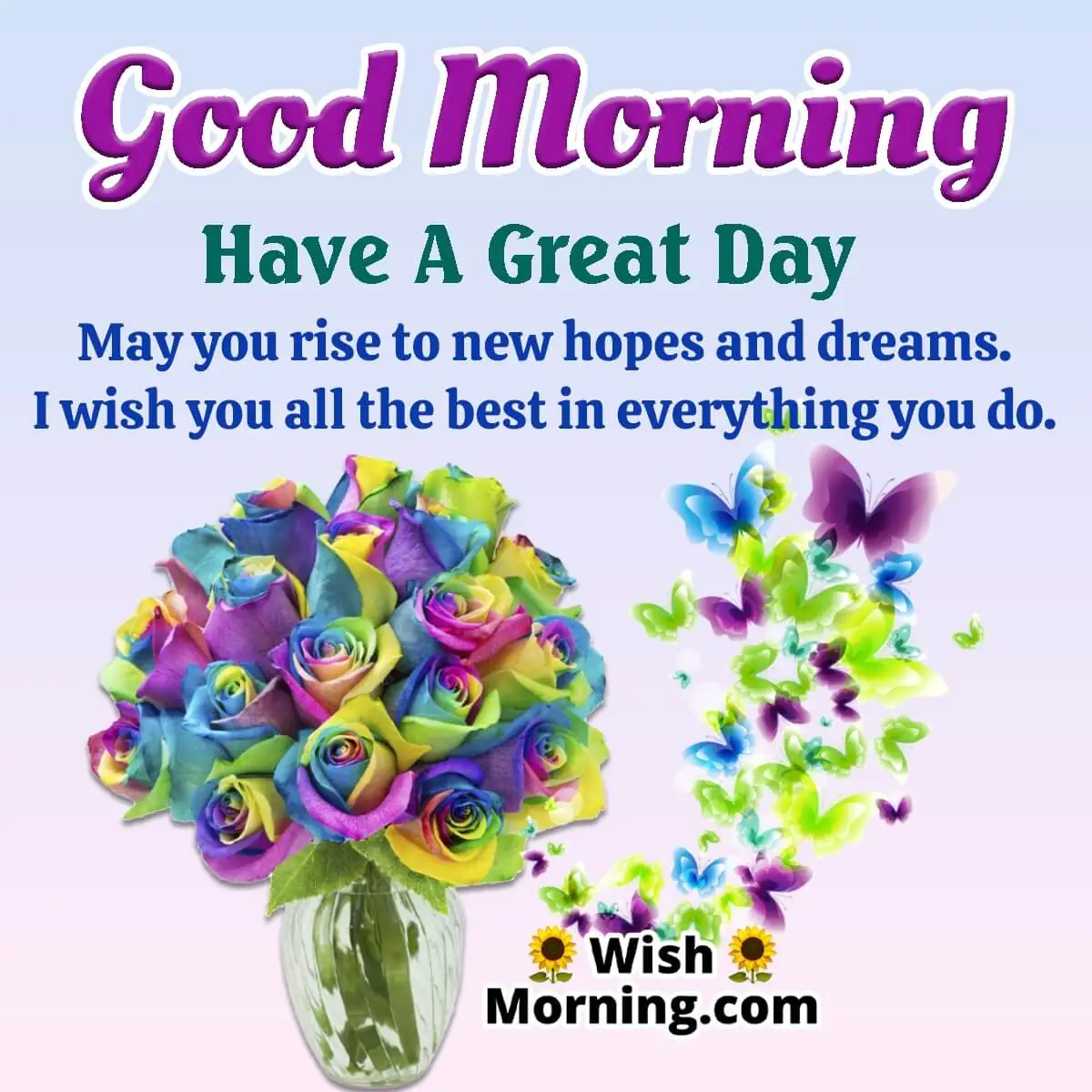 Good Morning Great Day Message