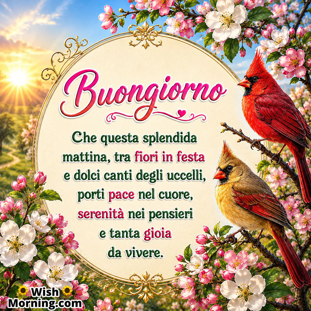 Buongiorno Famiglia E Amici Miei