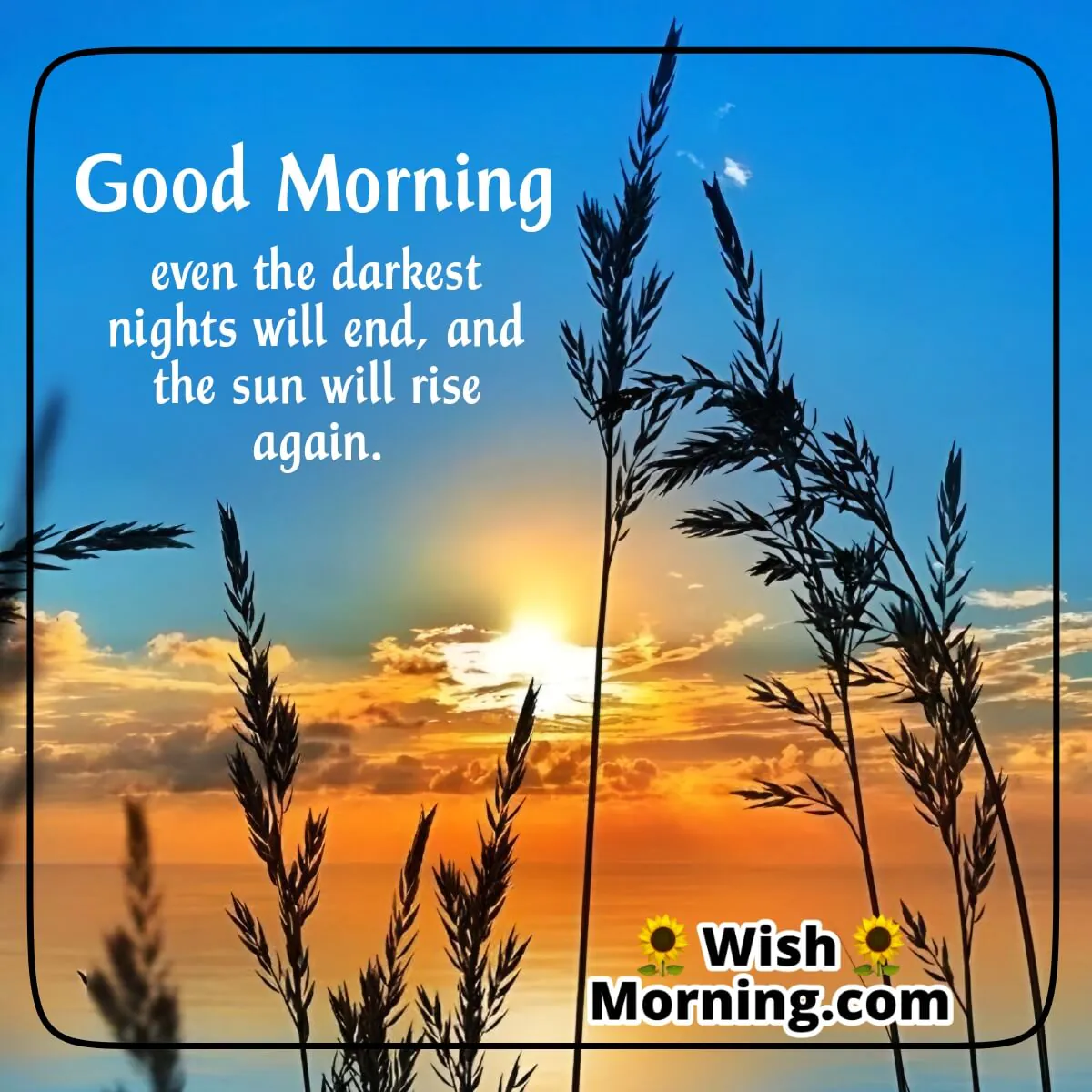 Good Morning Sunrise Quotes