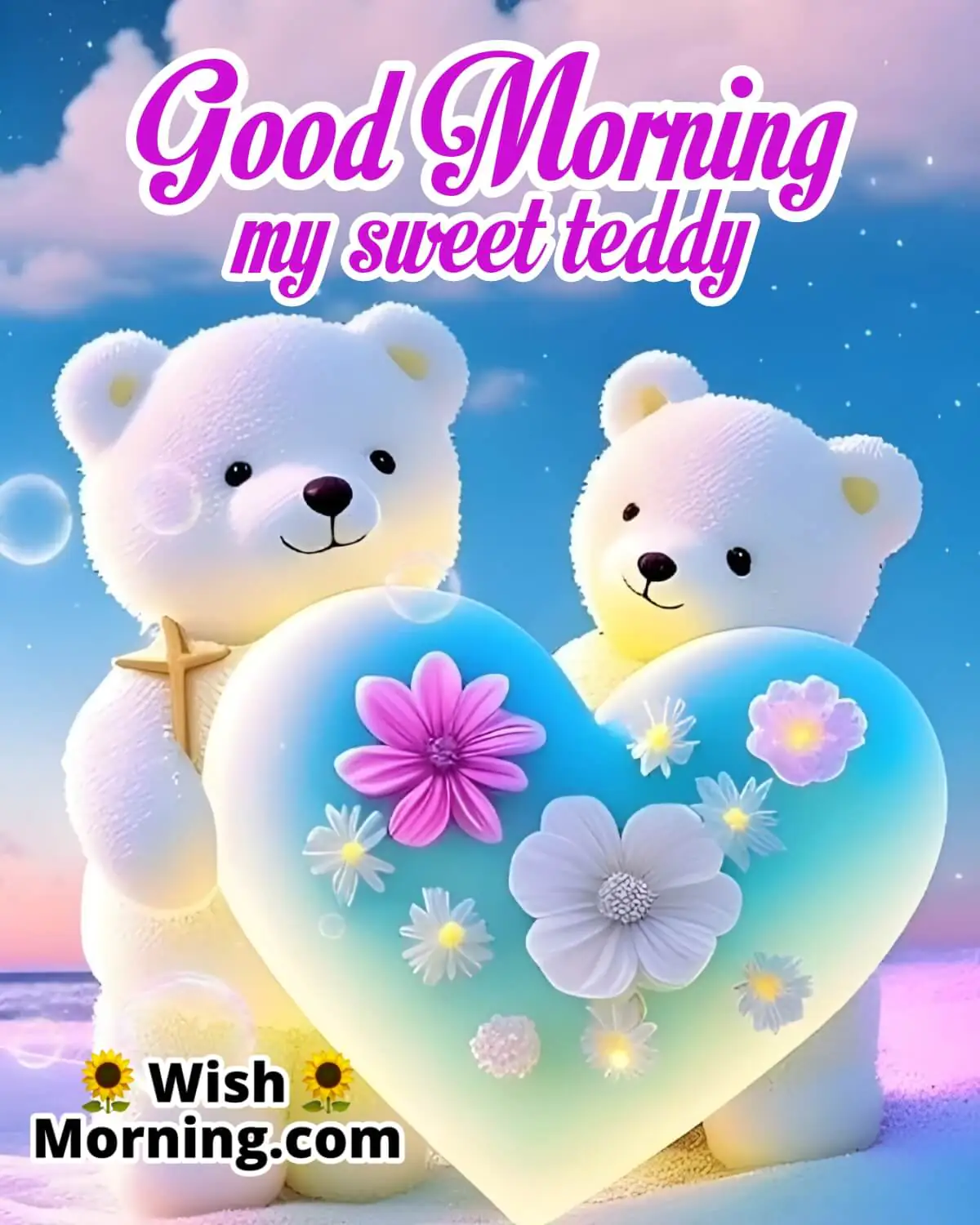 Good Morning My Sweet Teddy