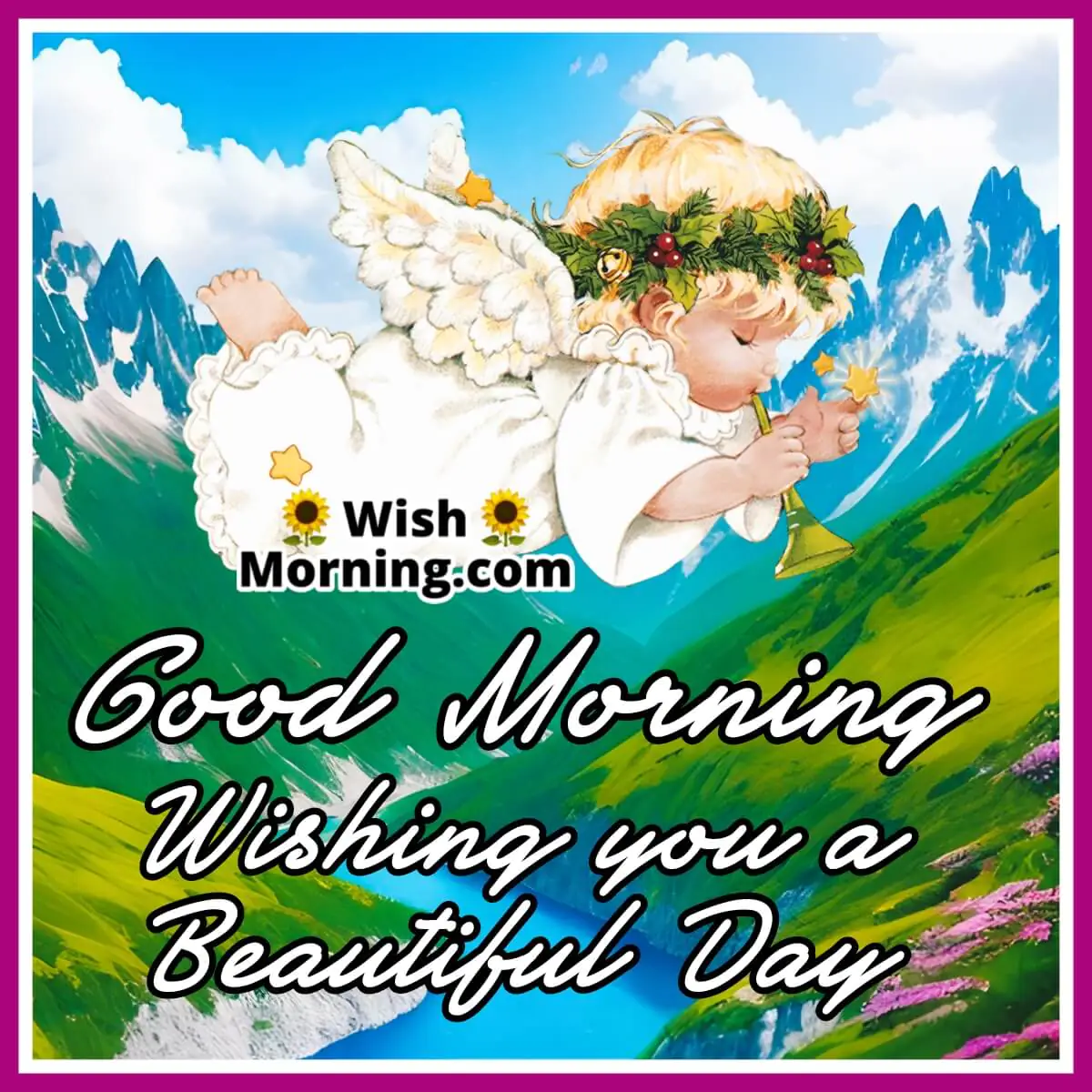 Good Morning Angel Beautiful Day Wishes