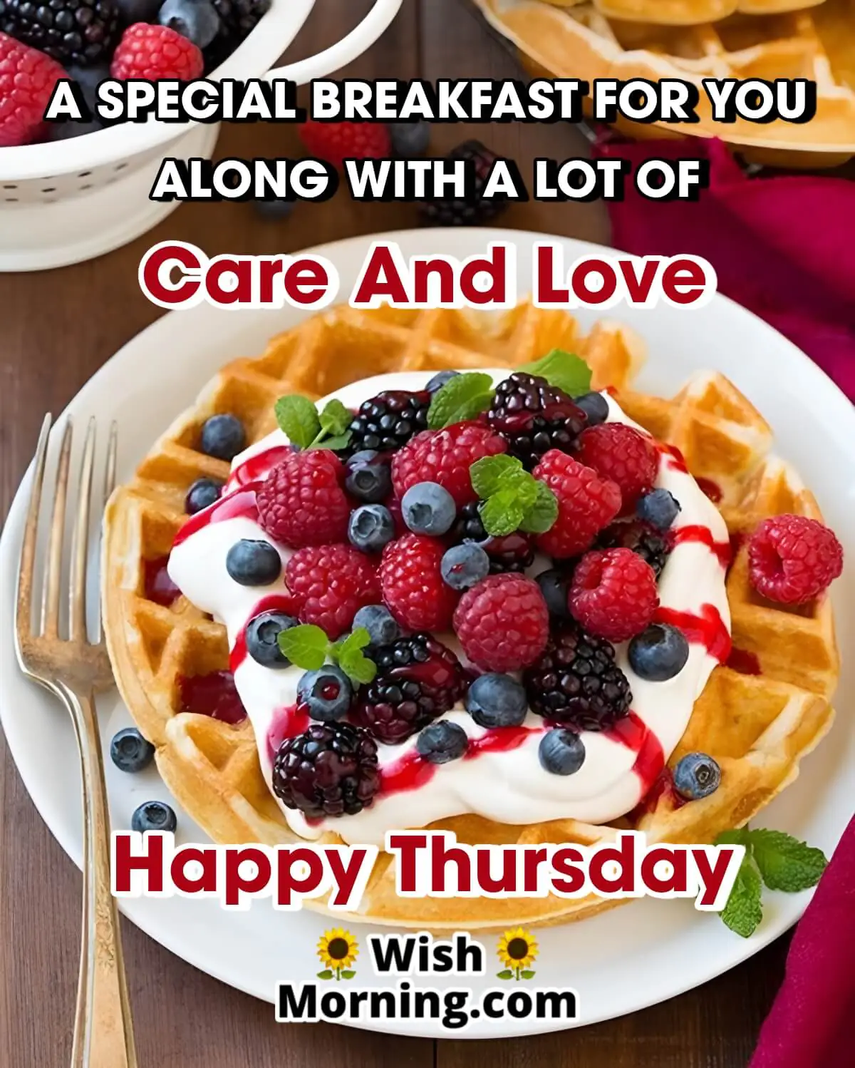 Special Breakfast For Happy Thursday