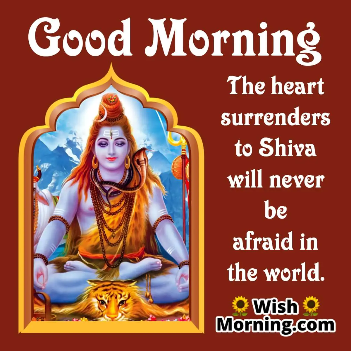 Good Morning Lord Shiva Quotes