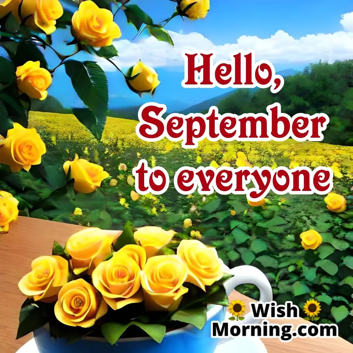 Hello, September To Everyone