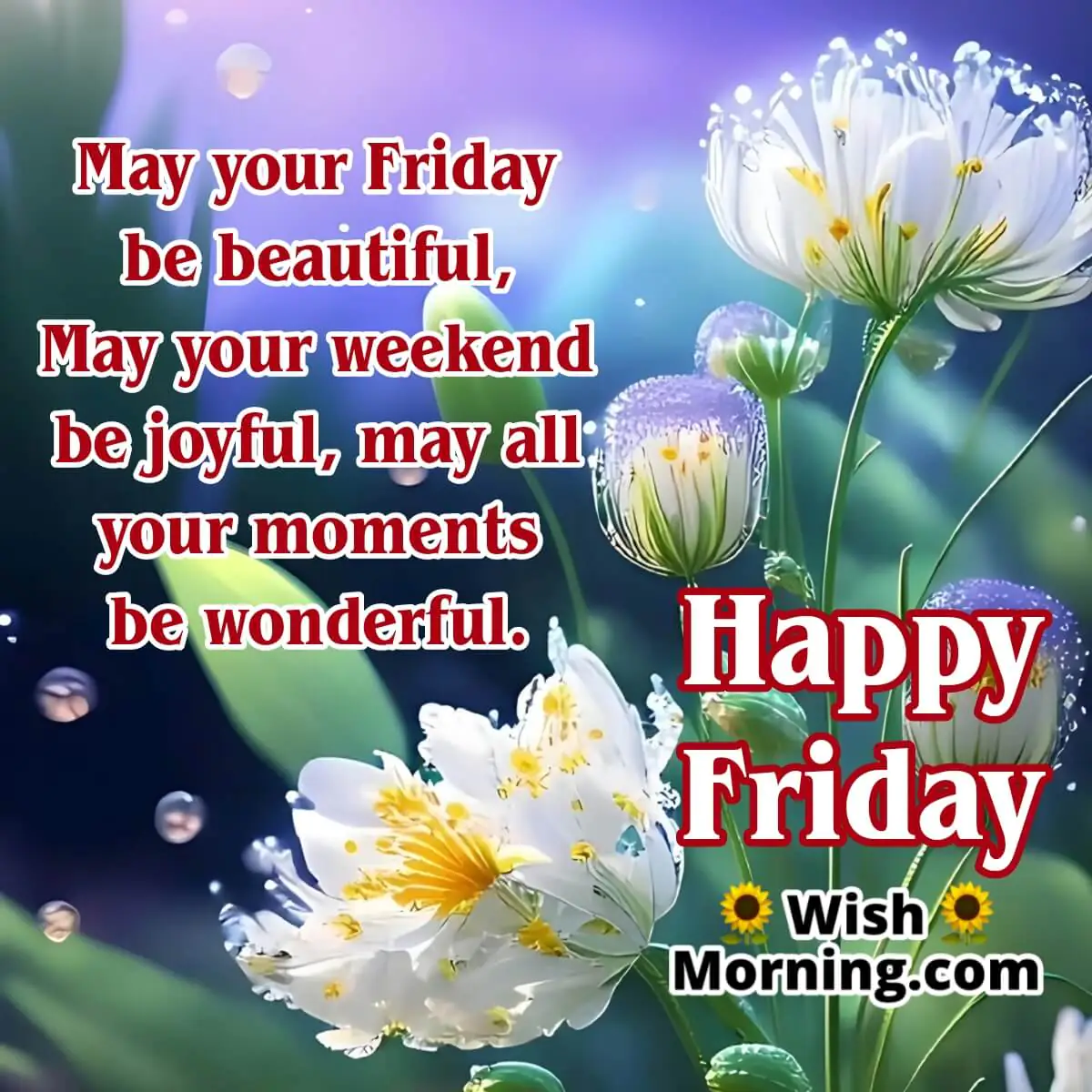 Beautiful Happy Friday Pic