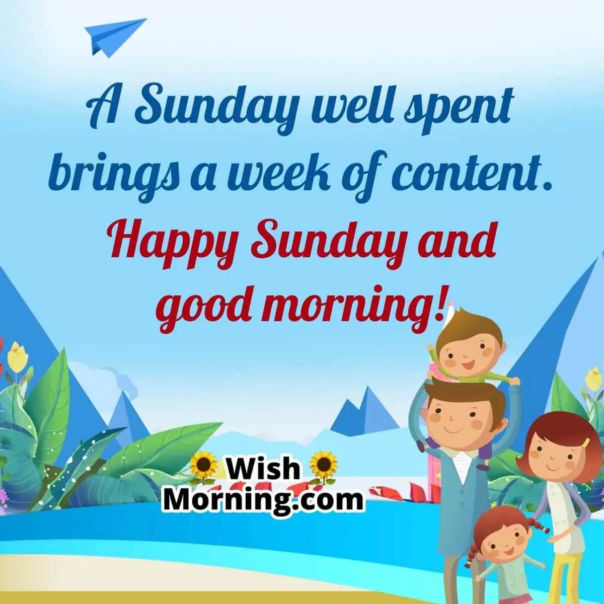 Happy Sunday And Good Morning Quote