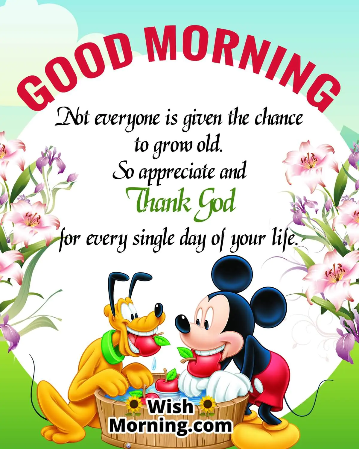 Good Morning Appreciate God
