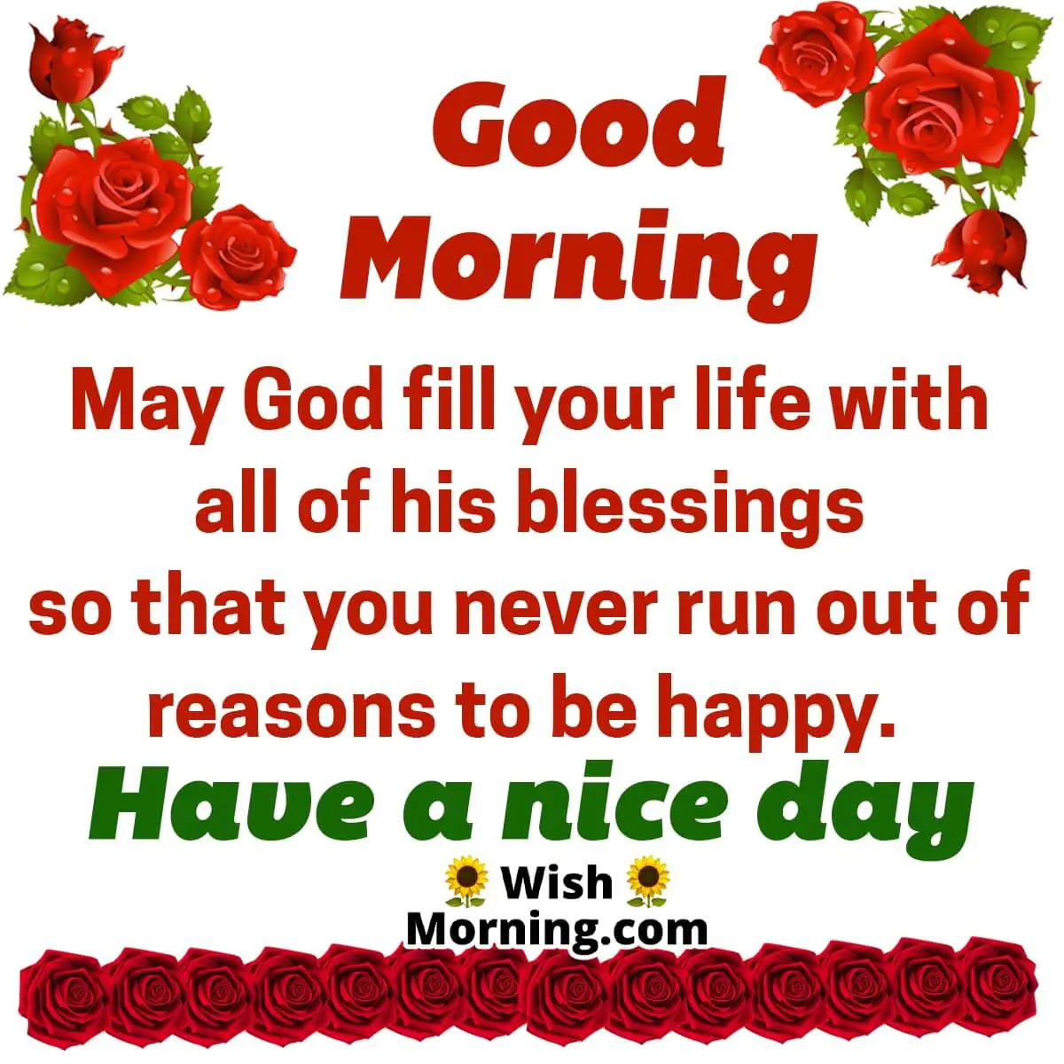Good Morning Blessings Image