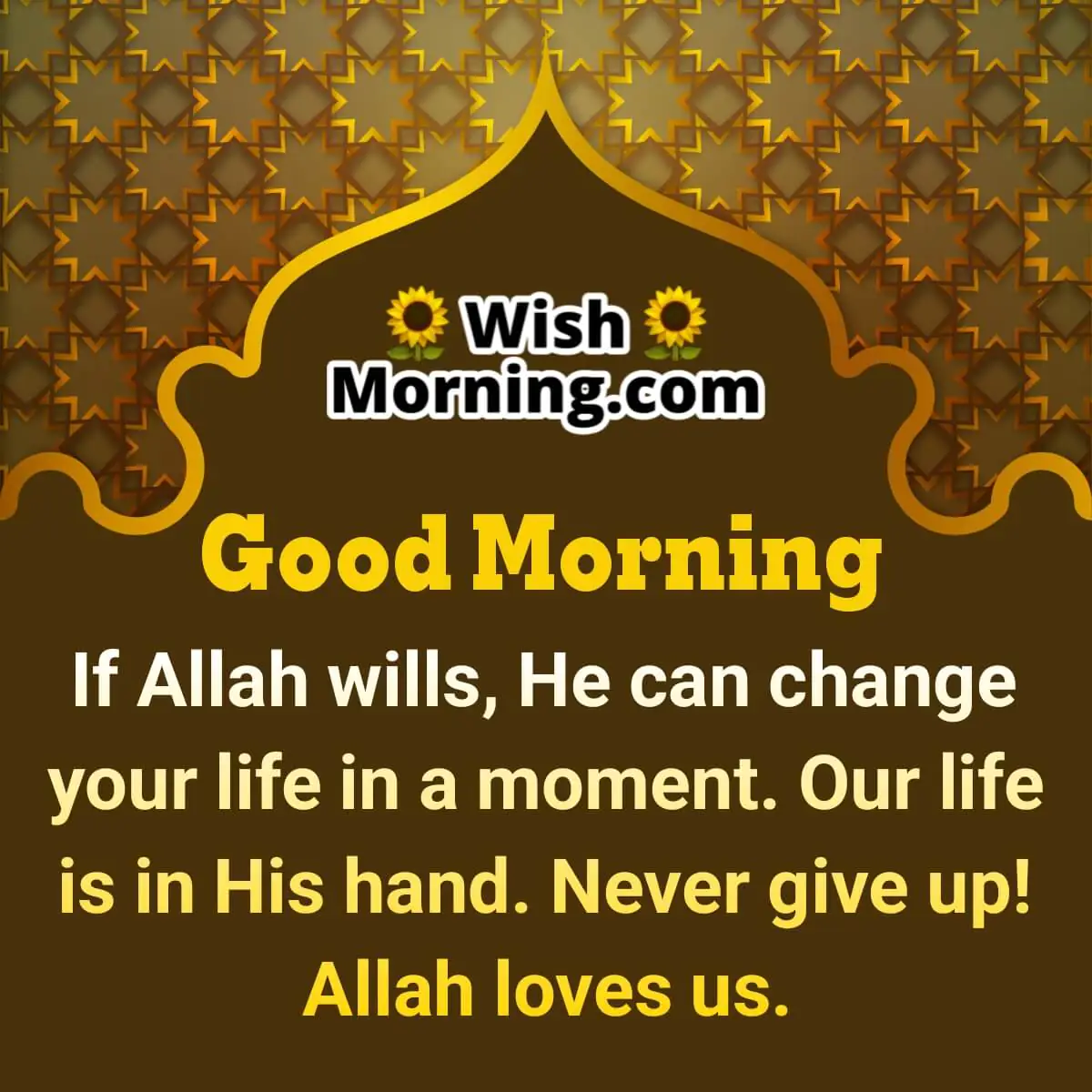 Good Morning Islamic Whatsapp Status