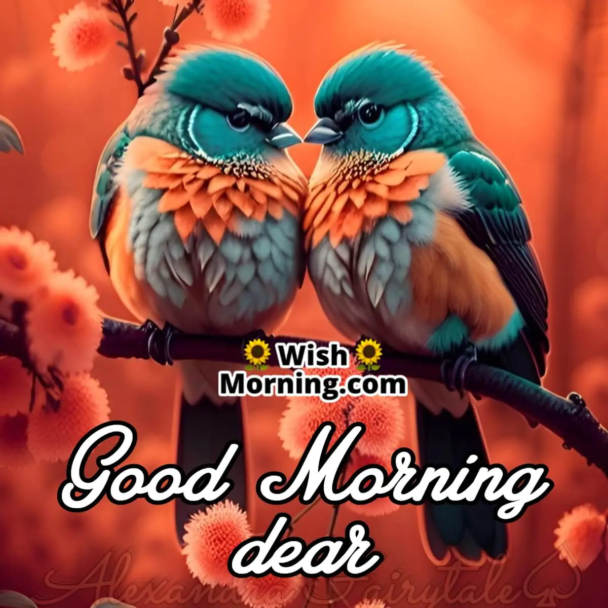 Good Morning Love Birds