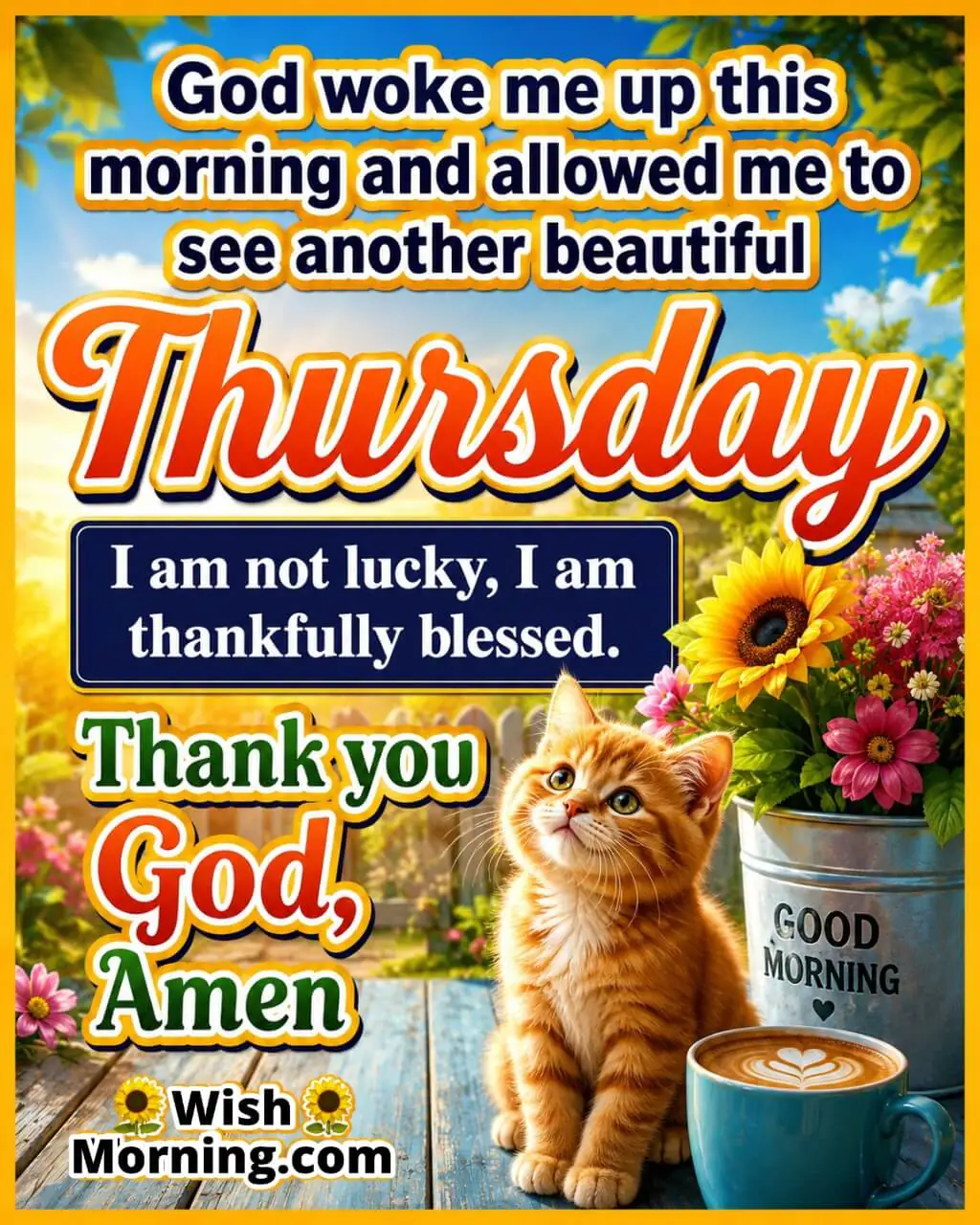 Thankful Blessed Thursday Status Pic
