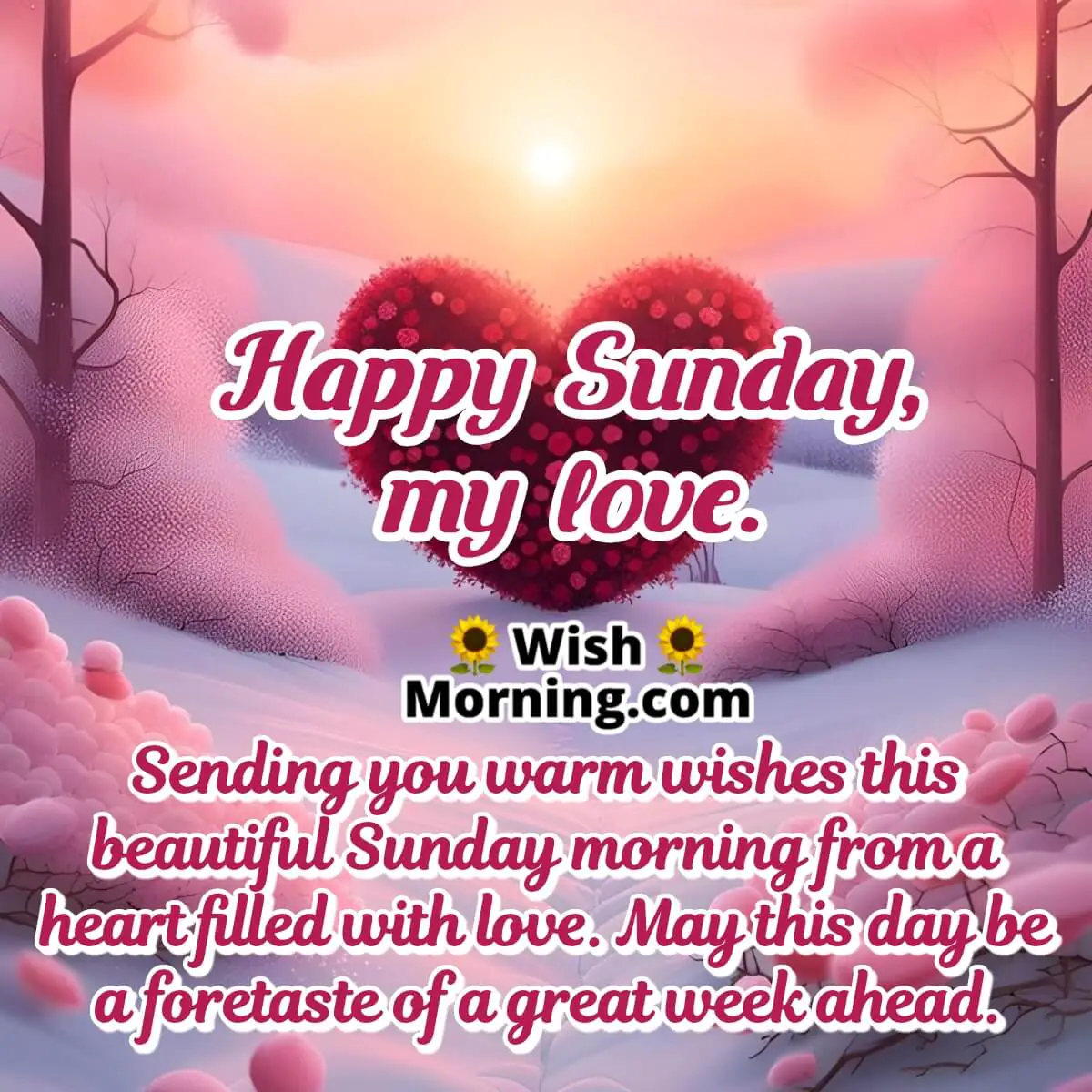 Beautiful Sunday Positive Quote For My Love