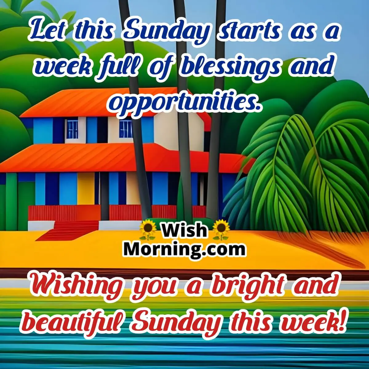 Bright Sunday Positive Quote