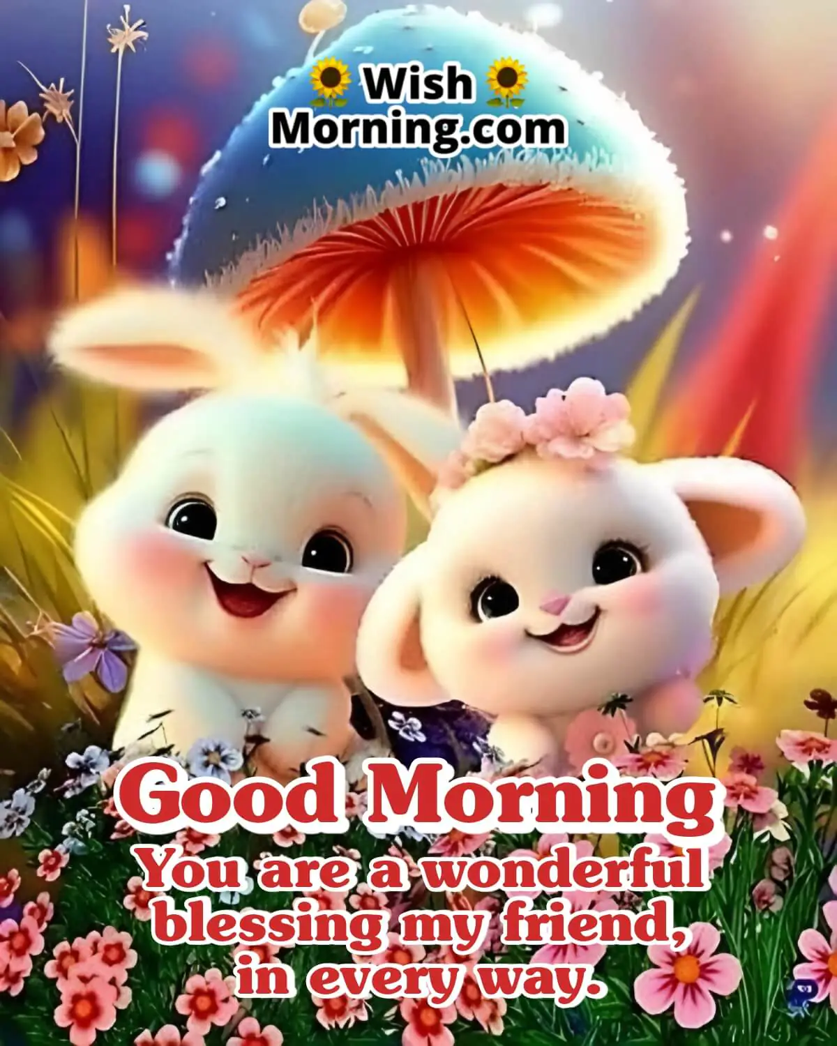 Good Morning Wonderful Blessing To Friend