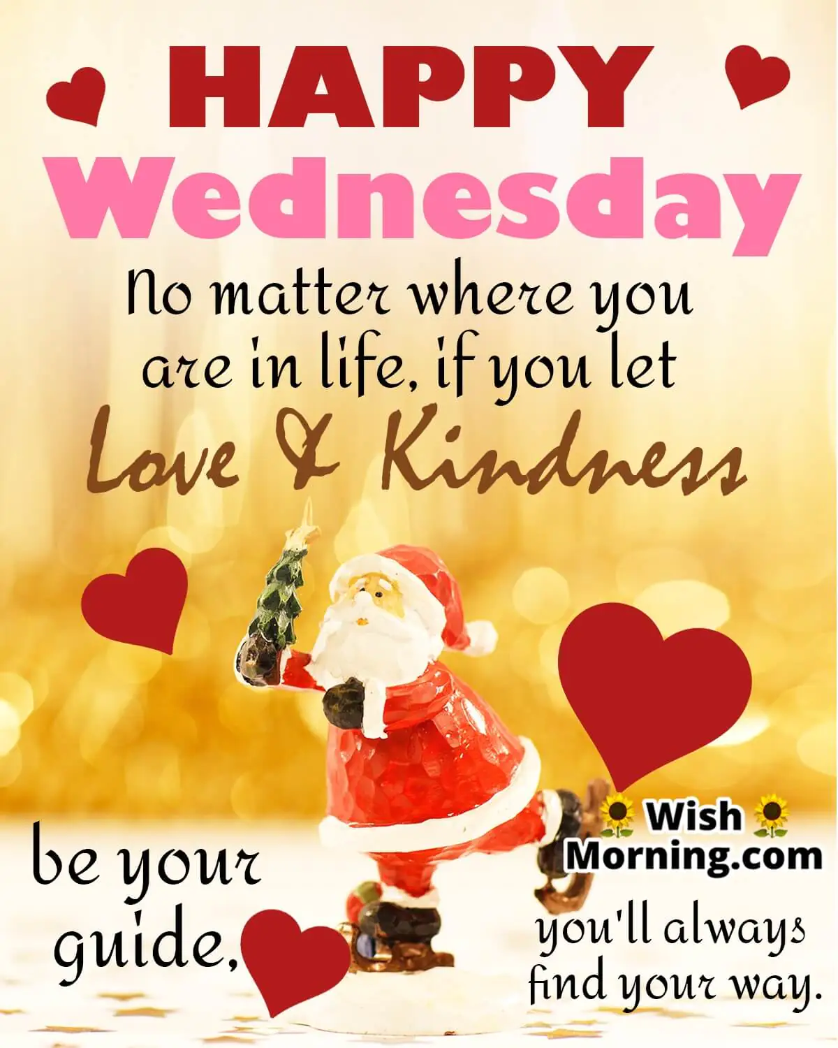 Happy Wednesday Life Message