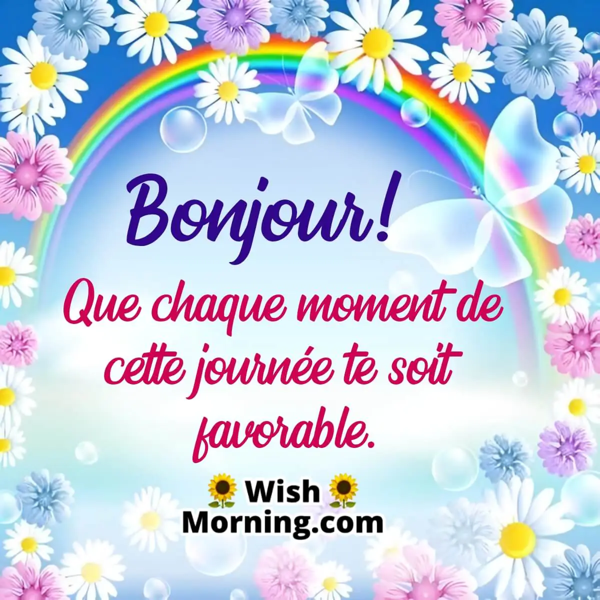 Bonjour Image De Souhait