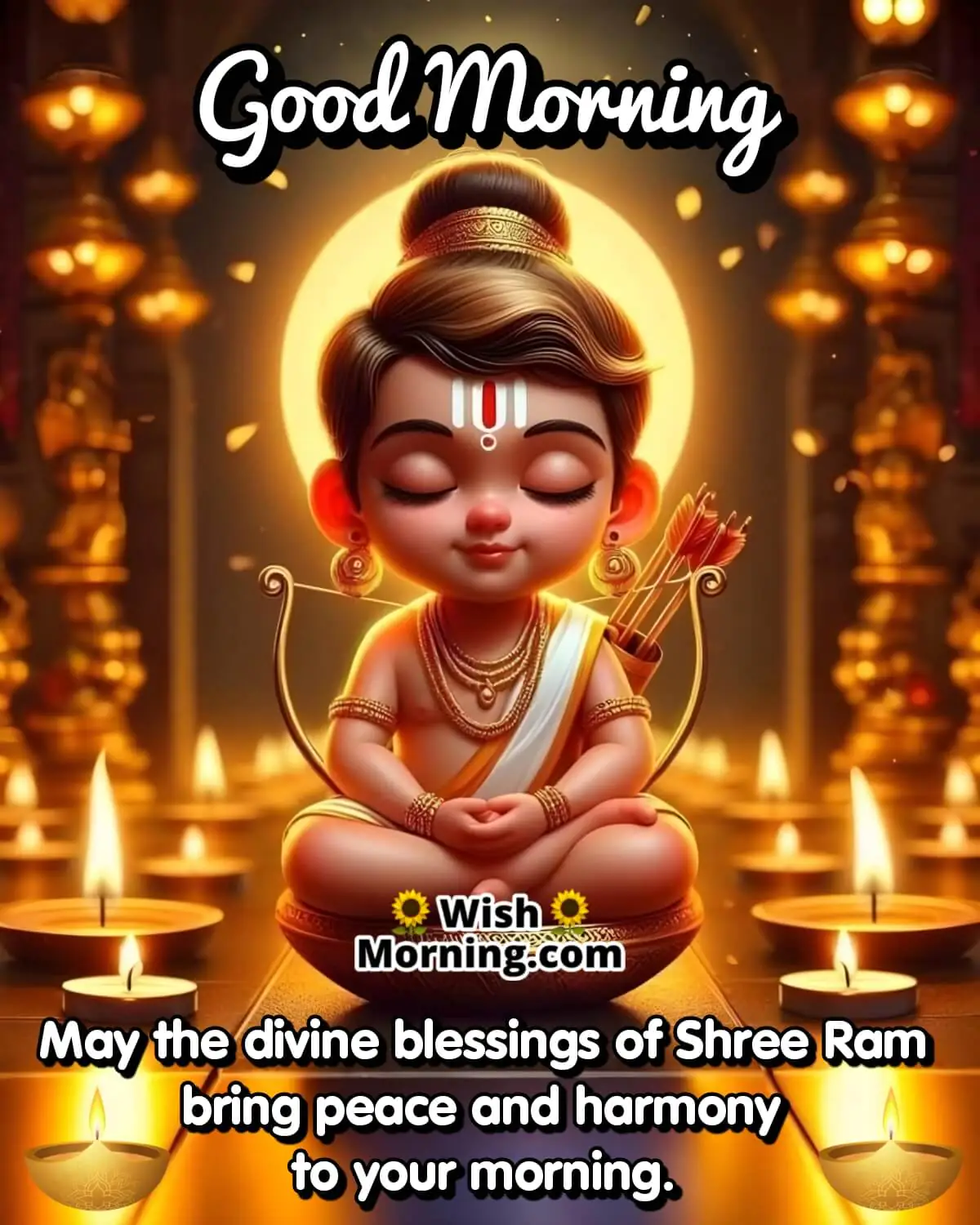 Good Morning Shree Ram Blessings