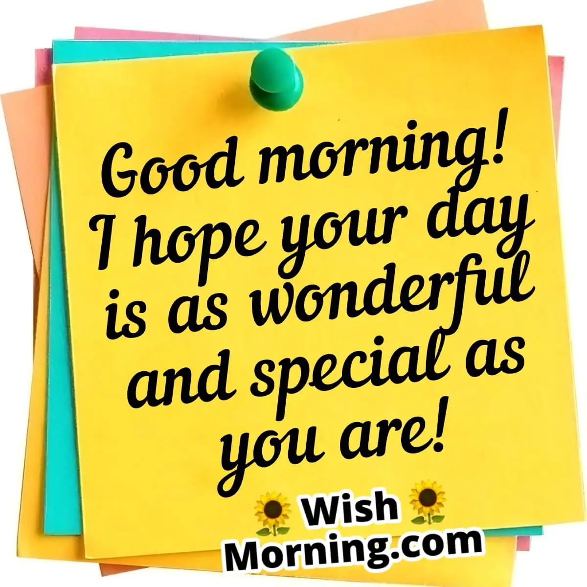 Good Morning Wonderful Day Pic