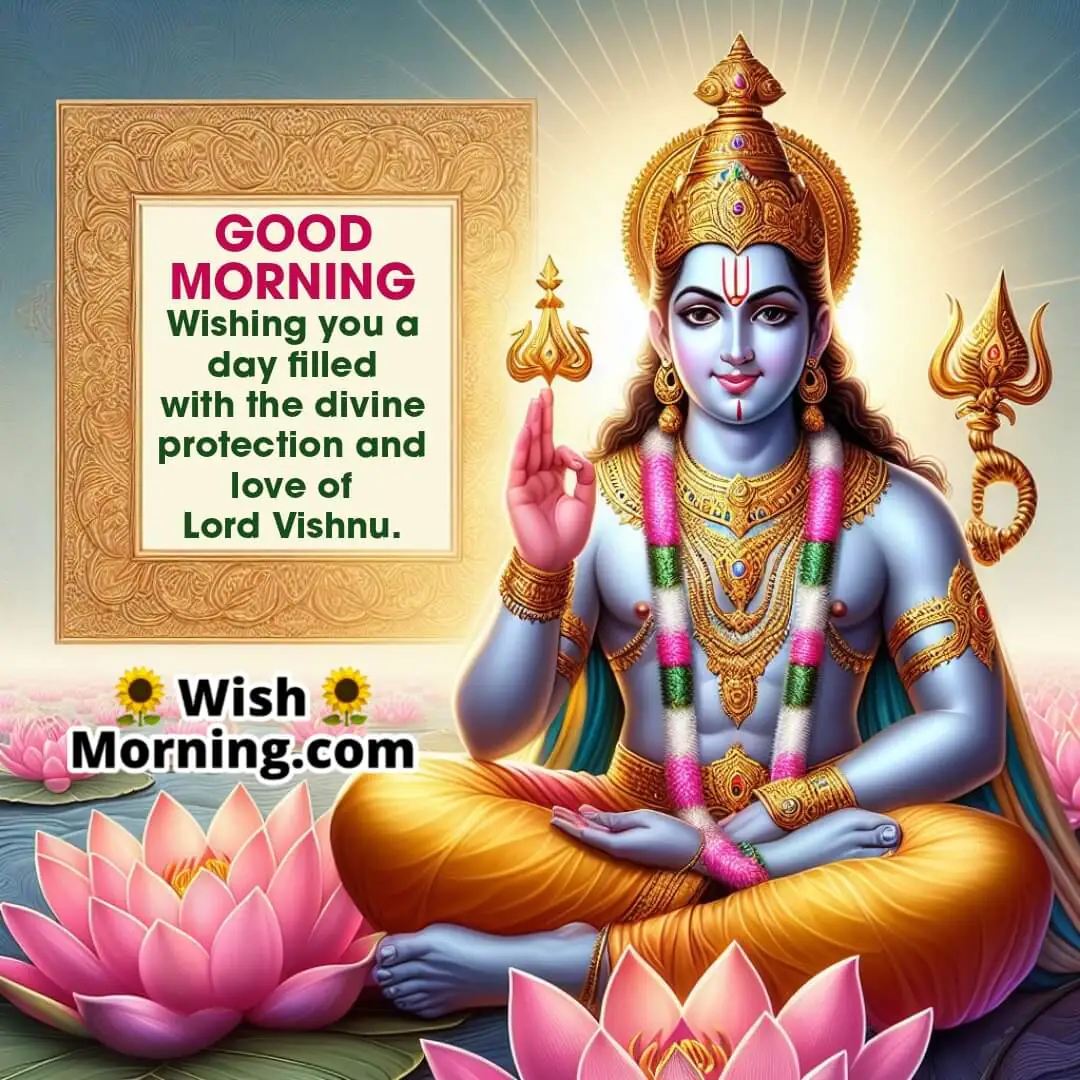 Good Morning Lord Vishnu Wishes