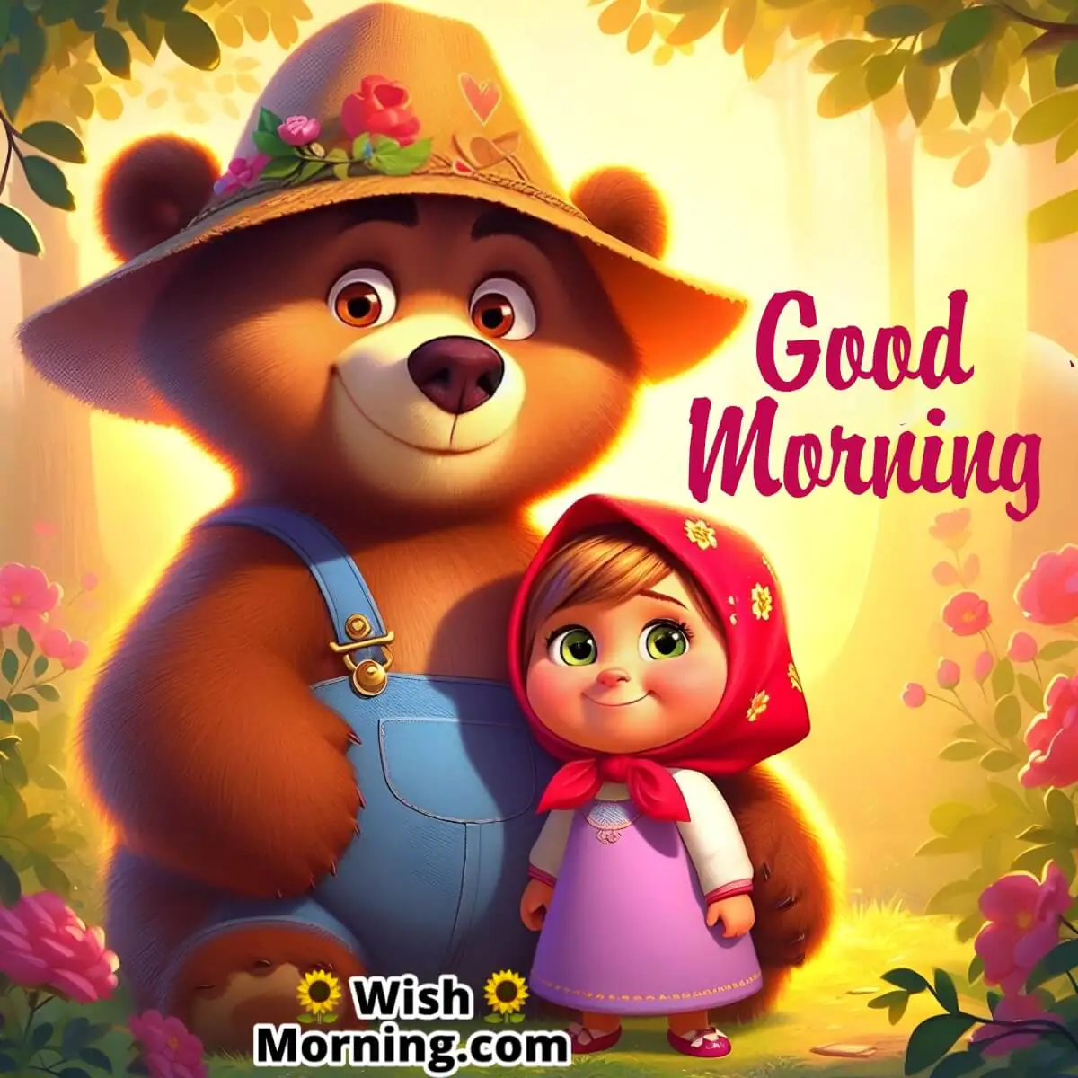 Good Morning Masha Companion Bear