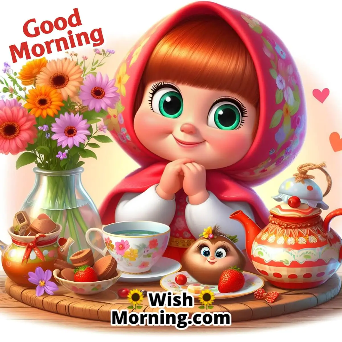 Good Morning Masha Images