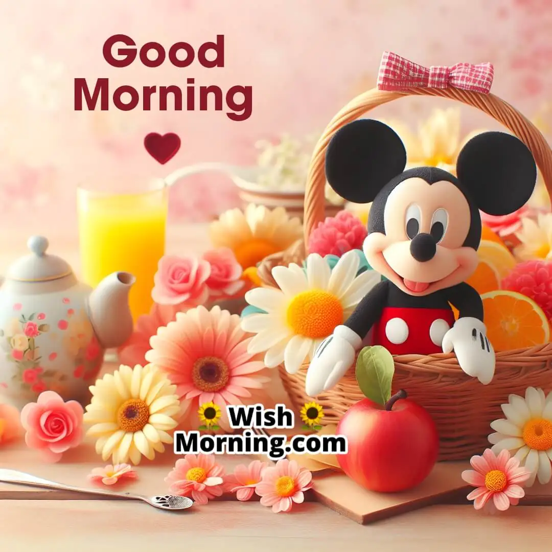 Good Morning Mickey Pic
