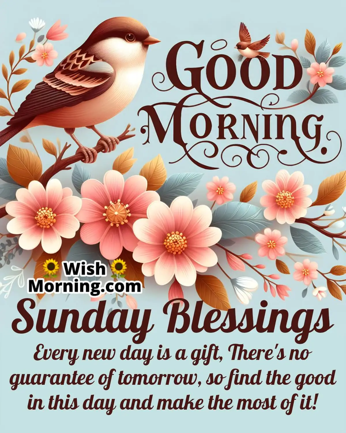 Good Morning Sunday Blessing Quote