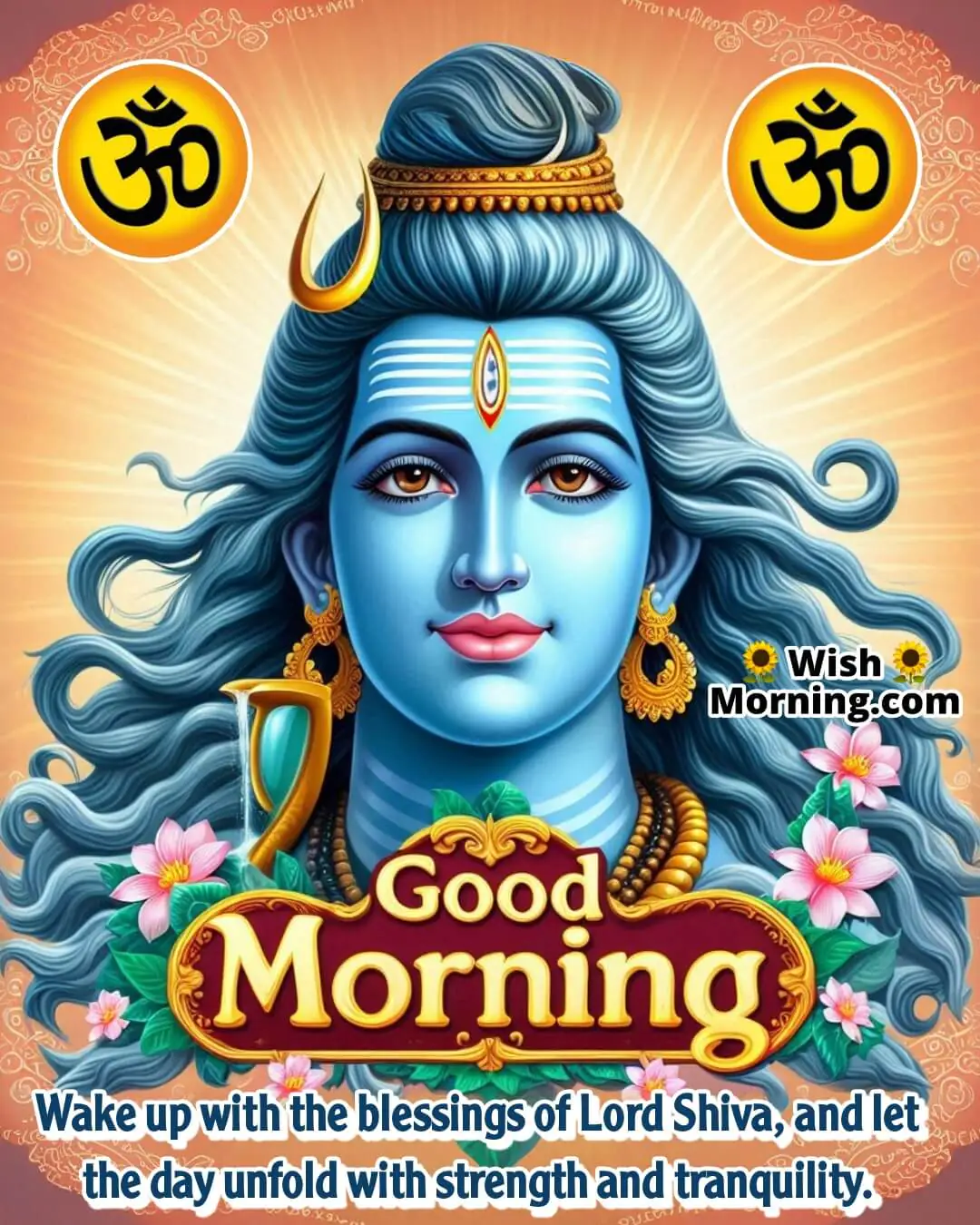 Good Morning Wake Up With Lord Shiva Blessings