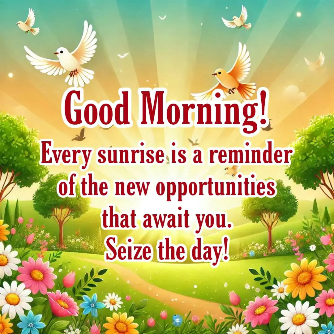 Good Morning Wish For New Opportunities