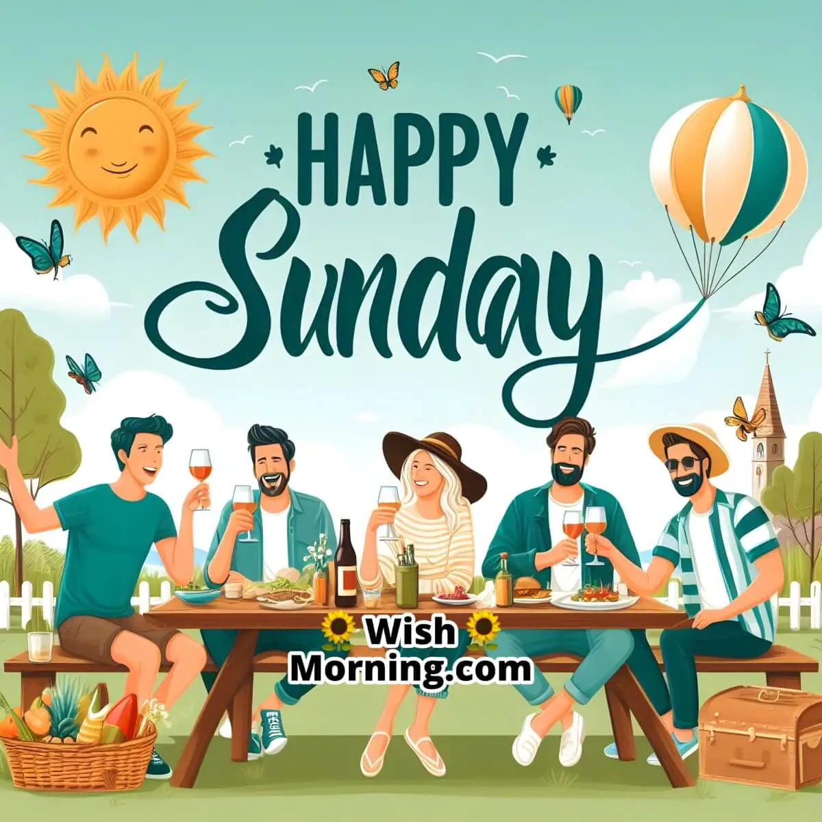 Happy Sunday Friends Pic