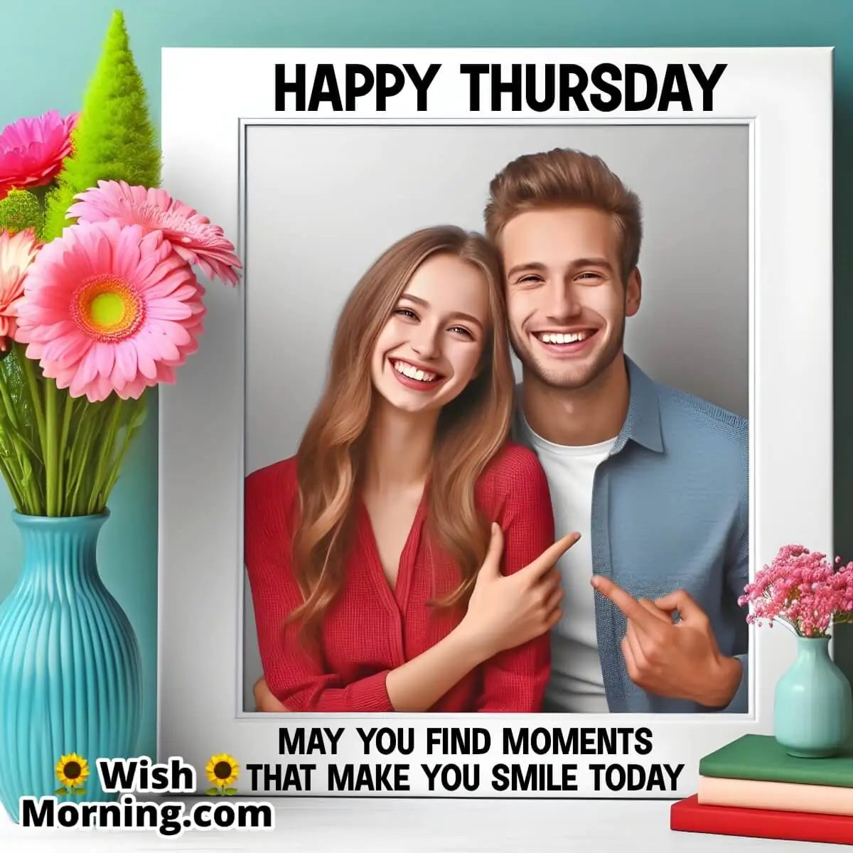 Happy Thursday Wish For Smile