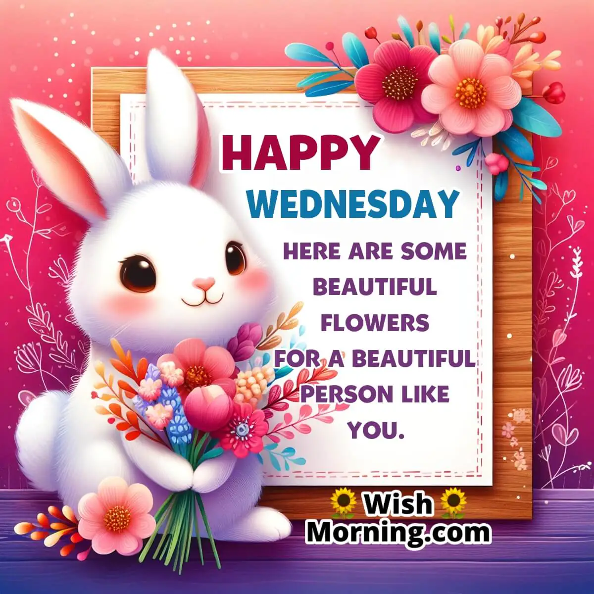 Happy Wednesday Flowers For Loved Ones